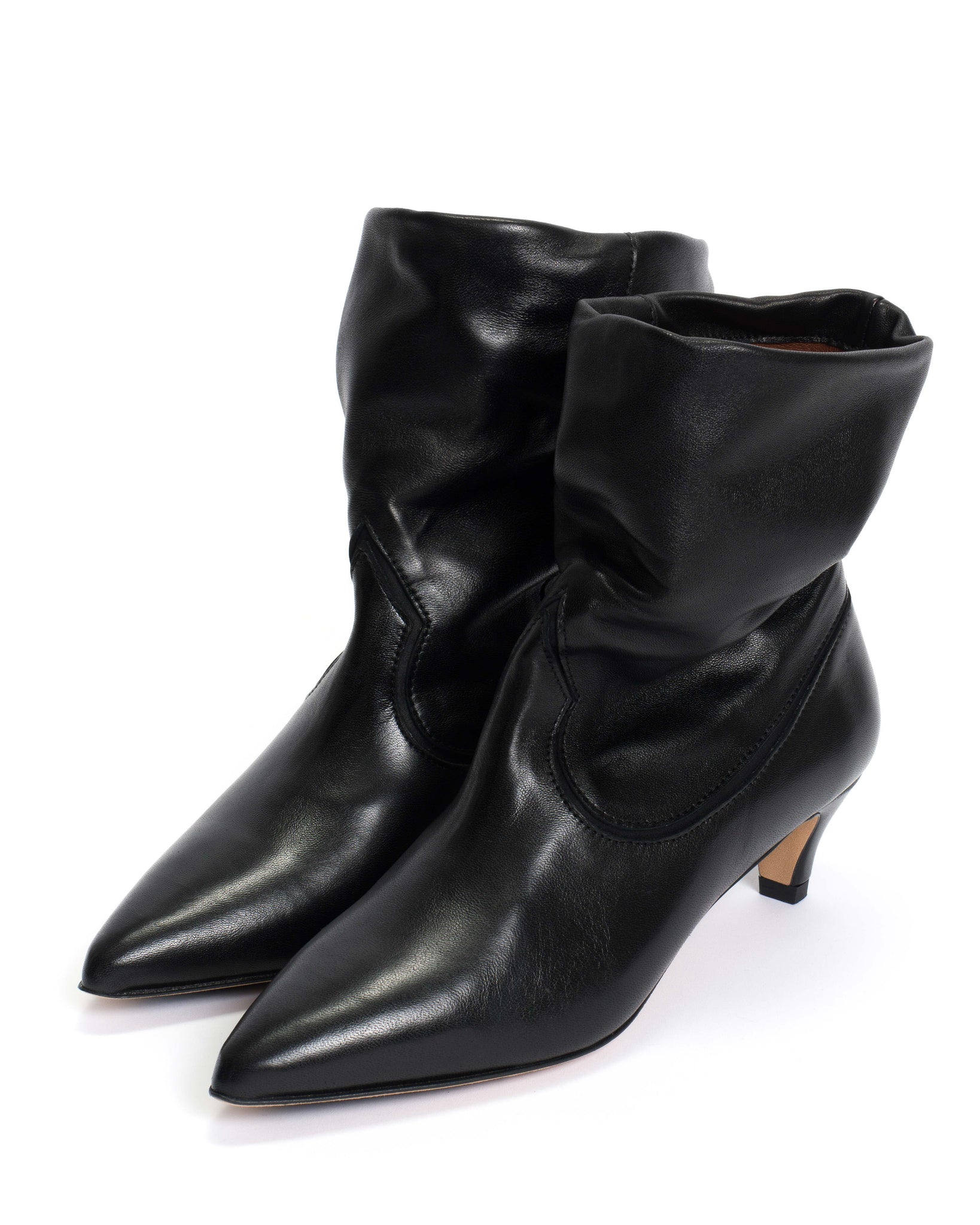Hicha 40 stiletto Silky calf Black - Anonymous Copenhagen