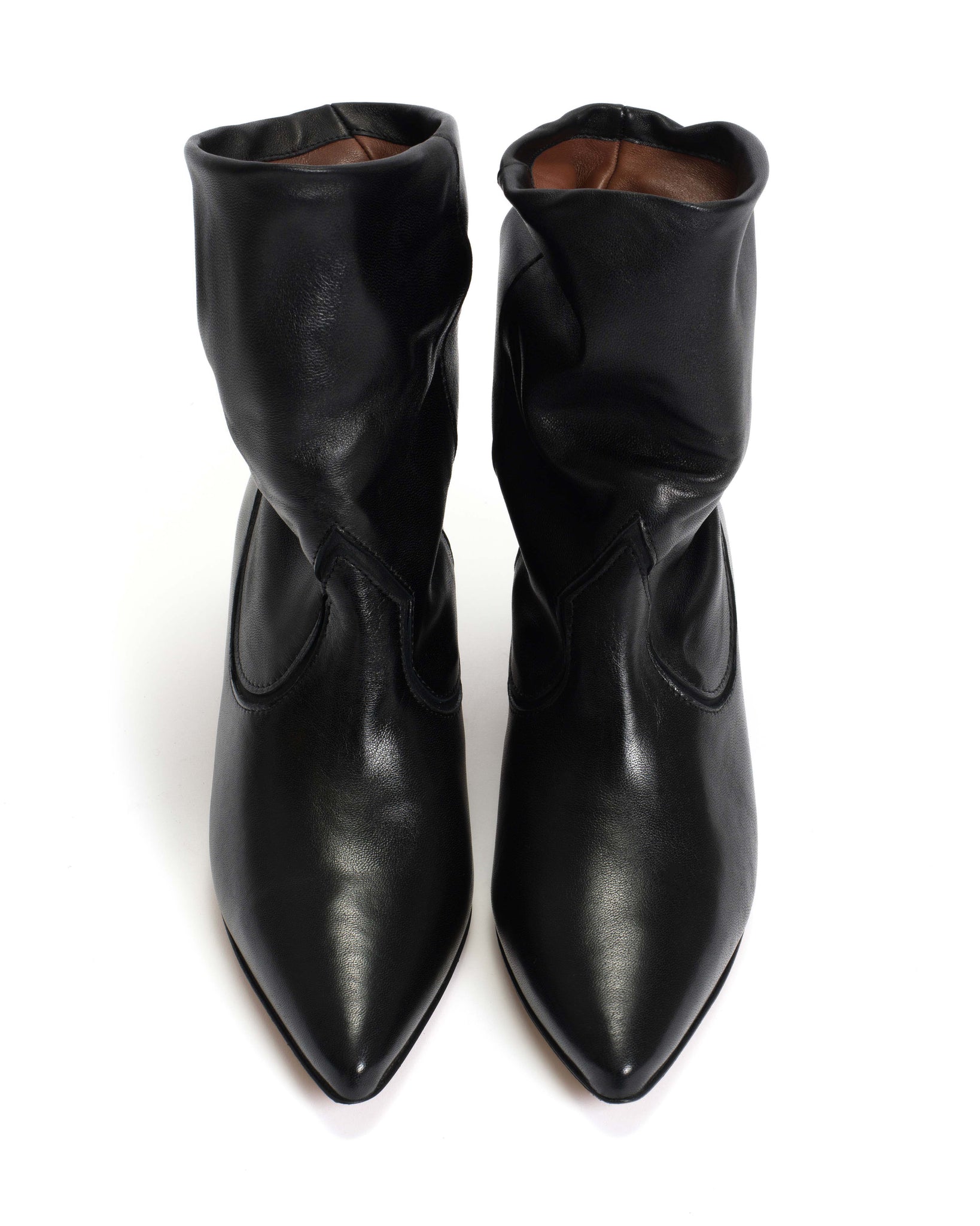 Hicha 40 stiletto Silky calf Black - Anonymous Copenhagen