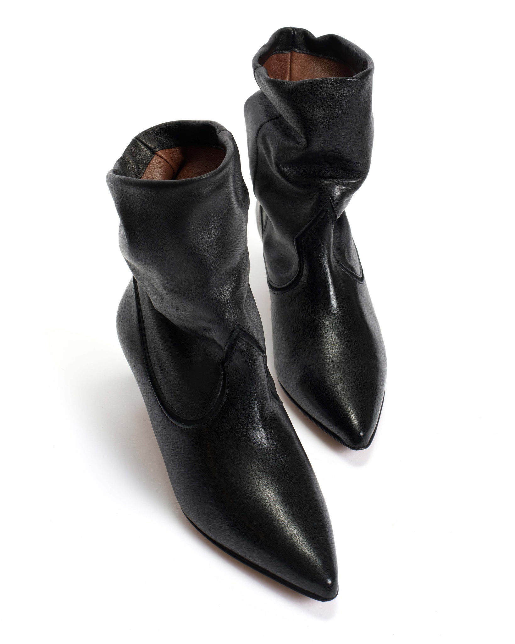 Hicha 40 stiletto Silky calf Black - Anonymous Copenhagen