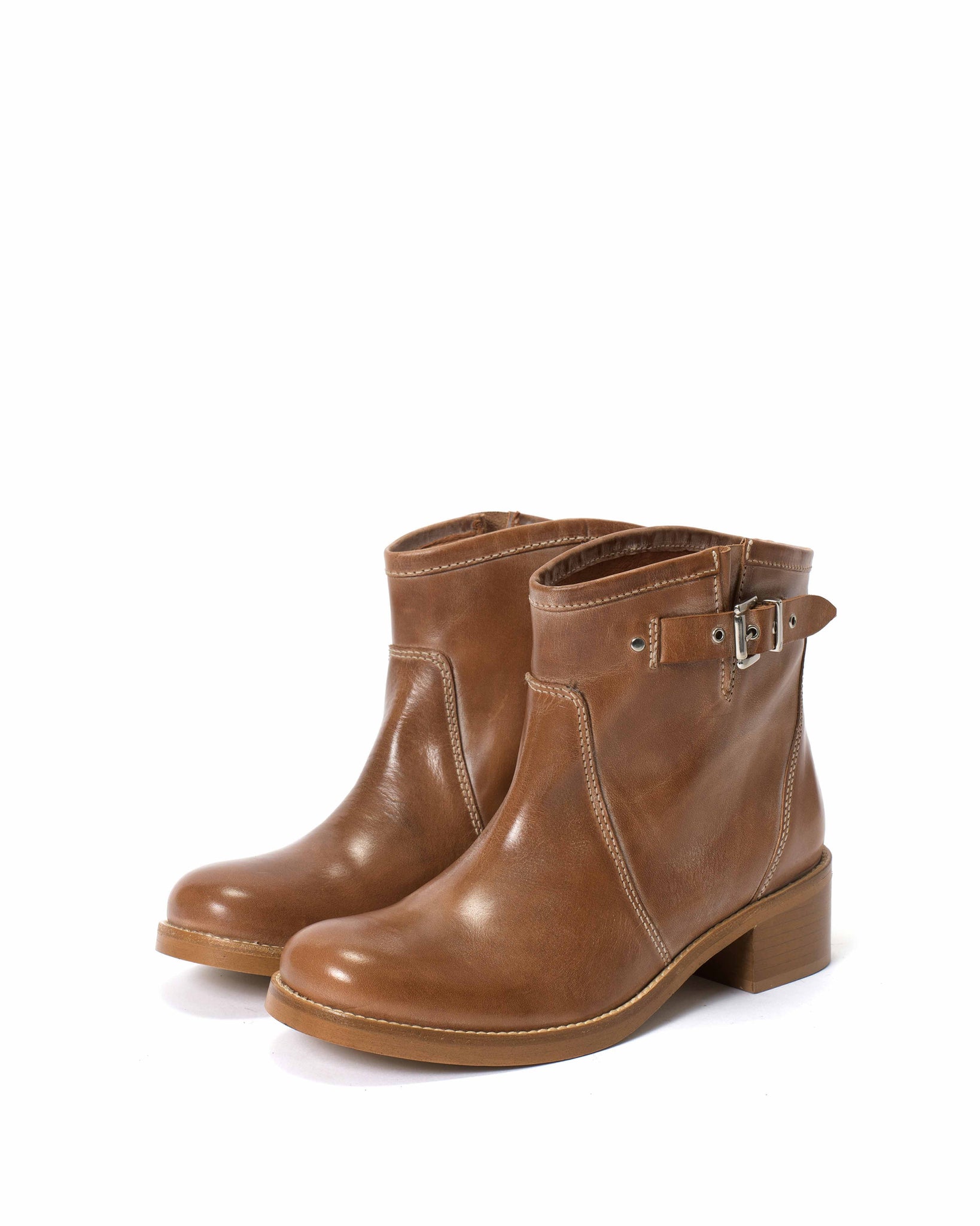 Dico Hunter buckle Escovado Dark tan - Anonymous Copenhagen