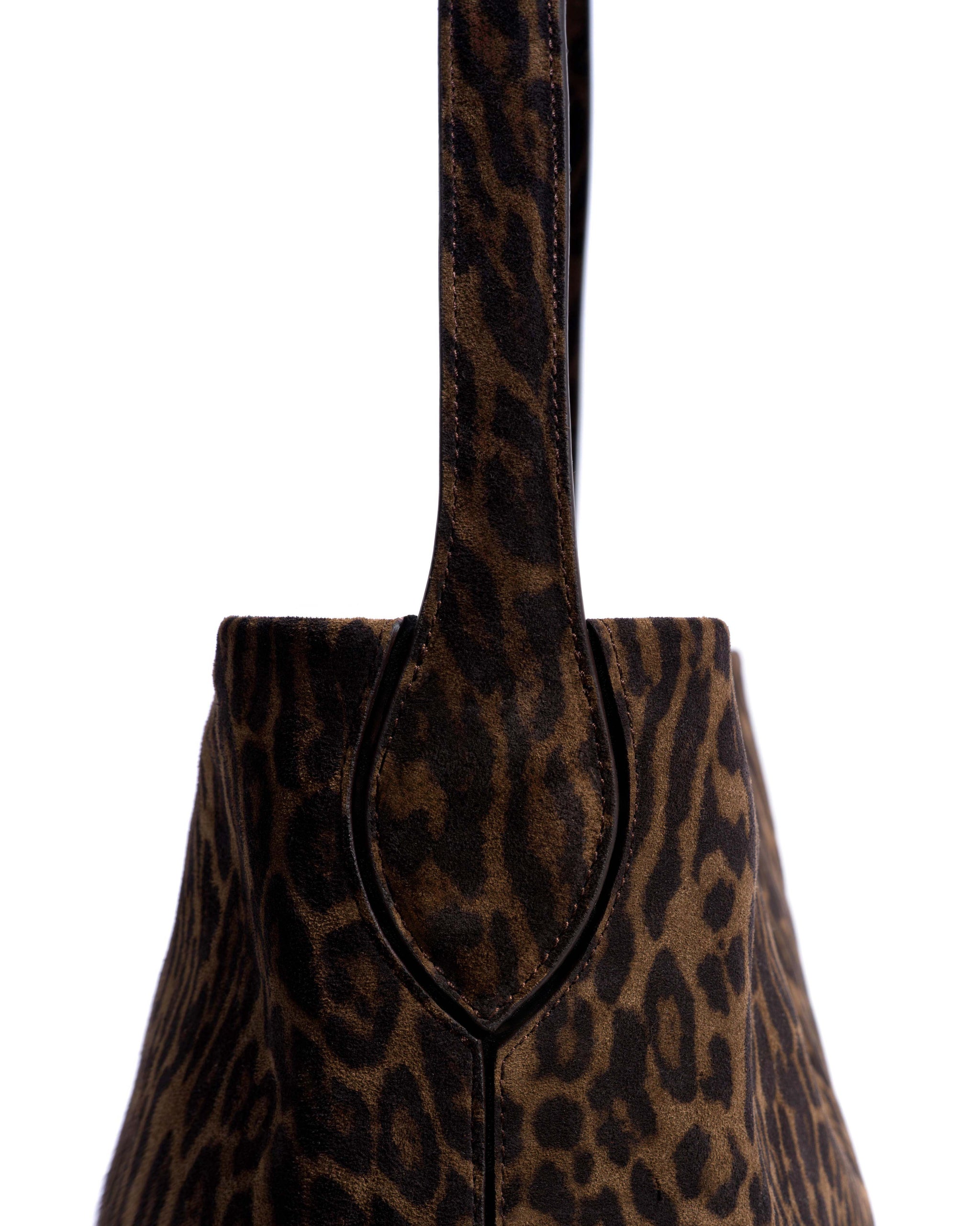 Versa everyday bag Calf suede print Jaguar