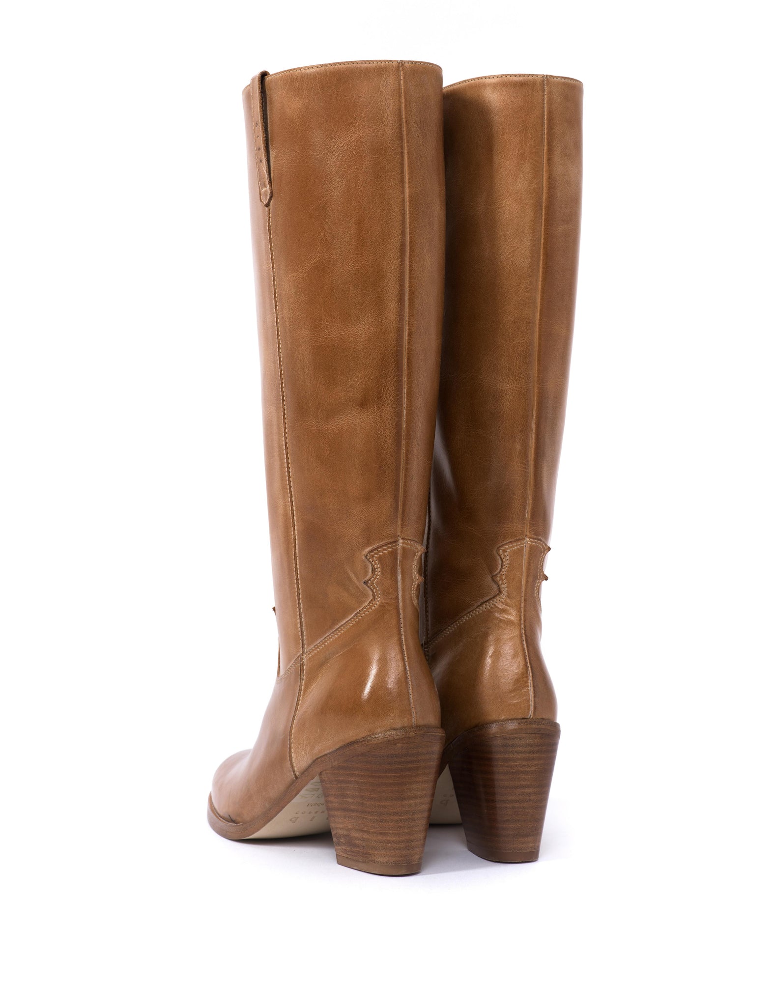 Dico Janie Escovado Dark Tan - Dico Copenhagen: High shaft boots