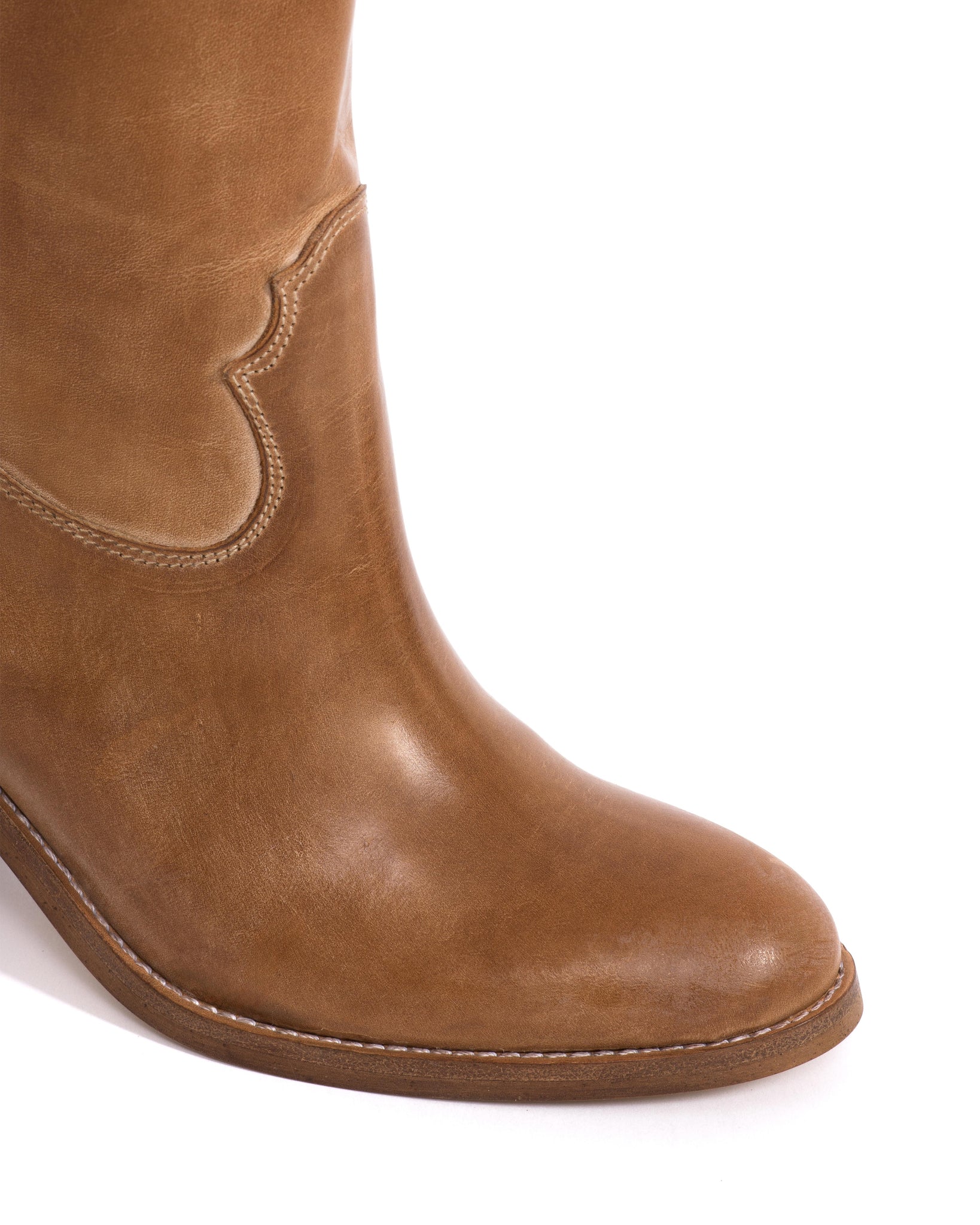 Dico Janie Escovado Dark Tan - Dico Copenhagen: High shaft boots