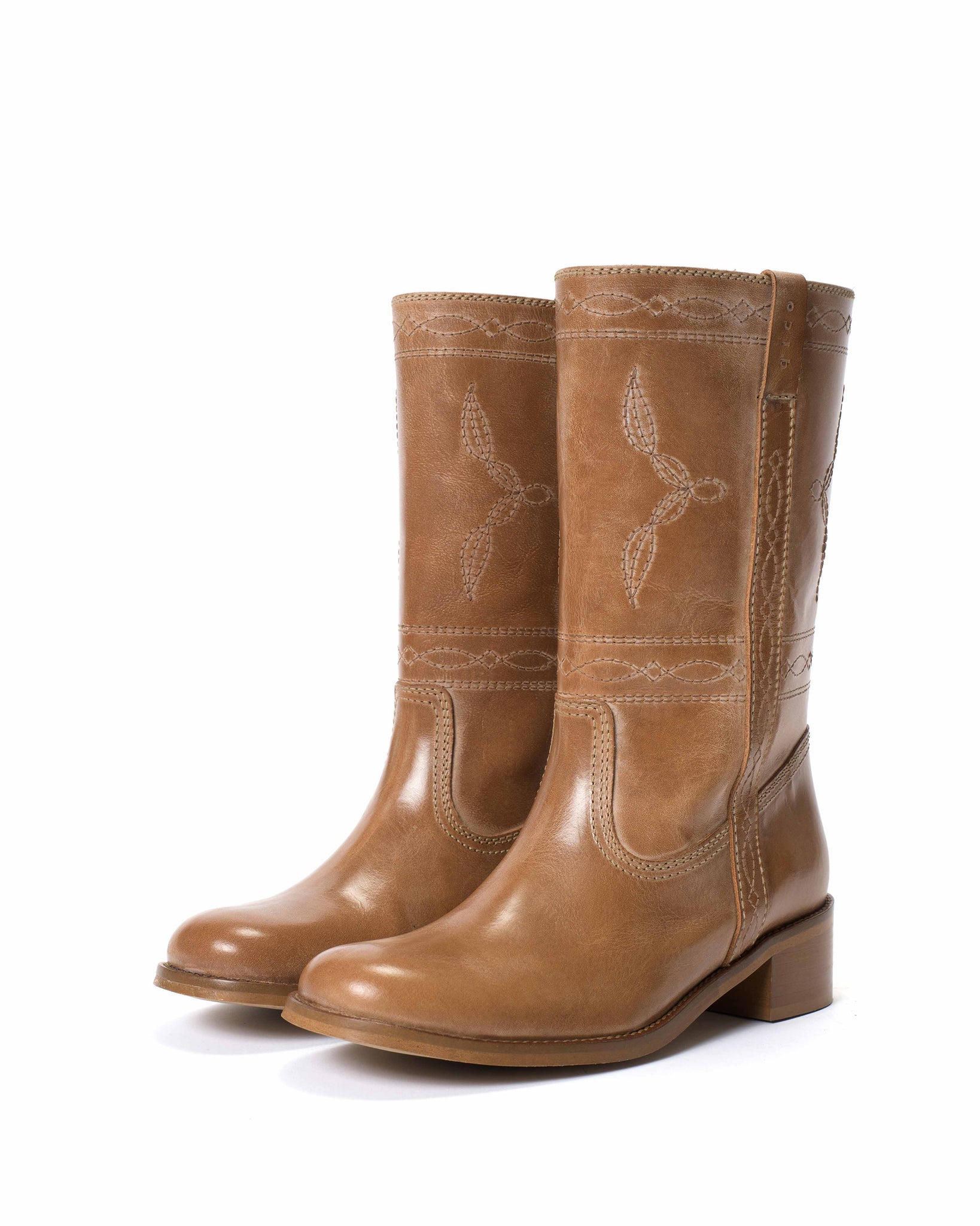 Dico Julia Western stitch Escovado Dark tan - Anonymous Copenhagen