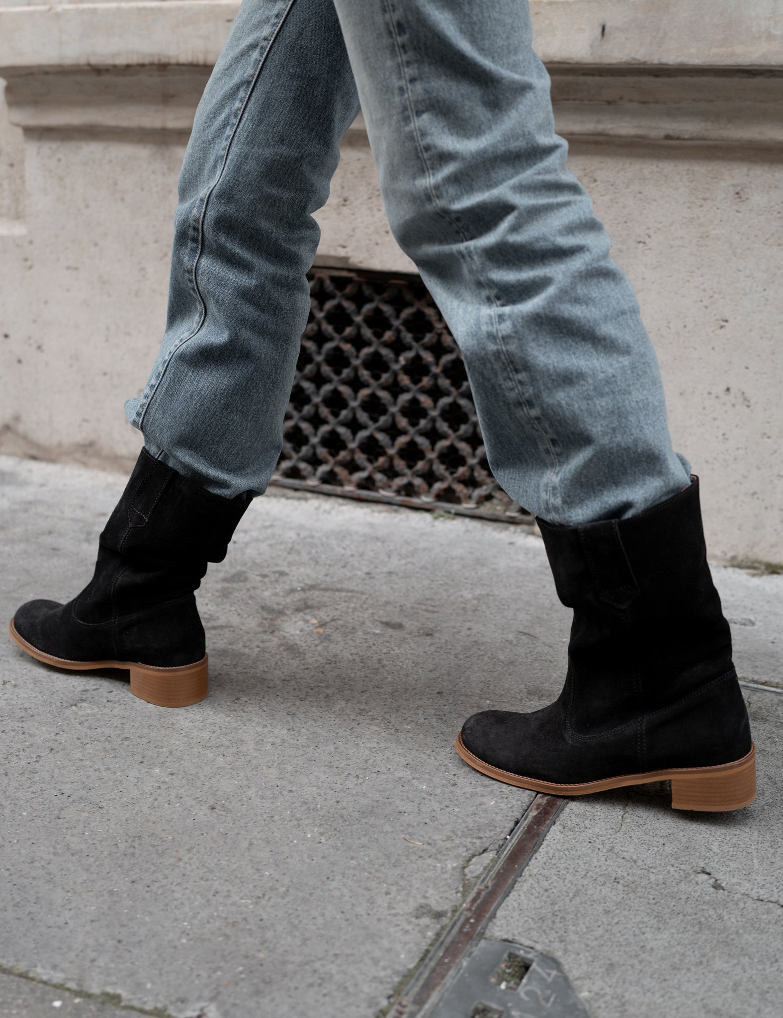 Dico Julia Calf suede Black - Anonymous Copenhagen