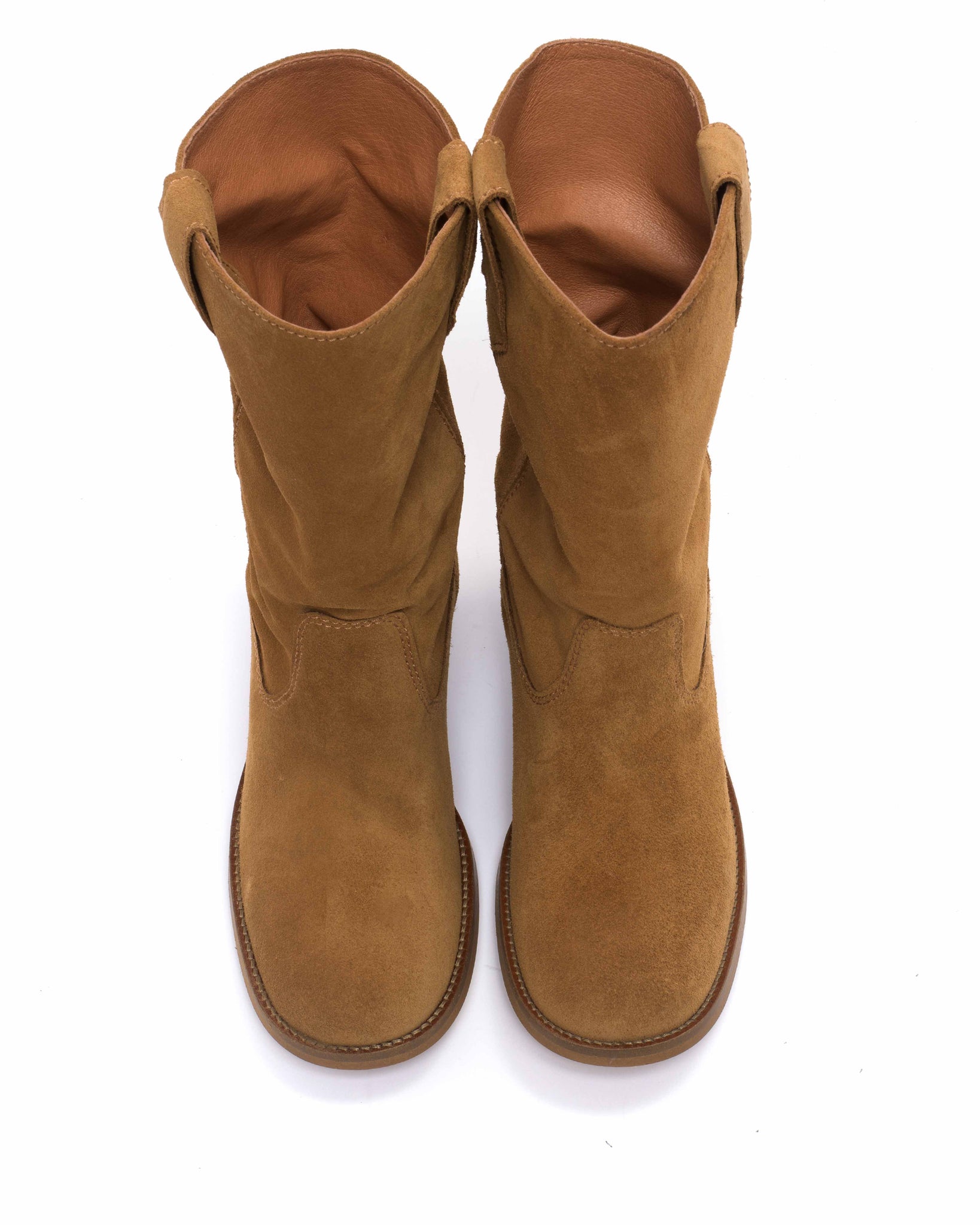 Dico Julia Calf suede Dark tan - Anonymous Copenhagen