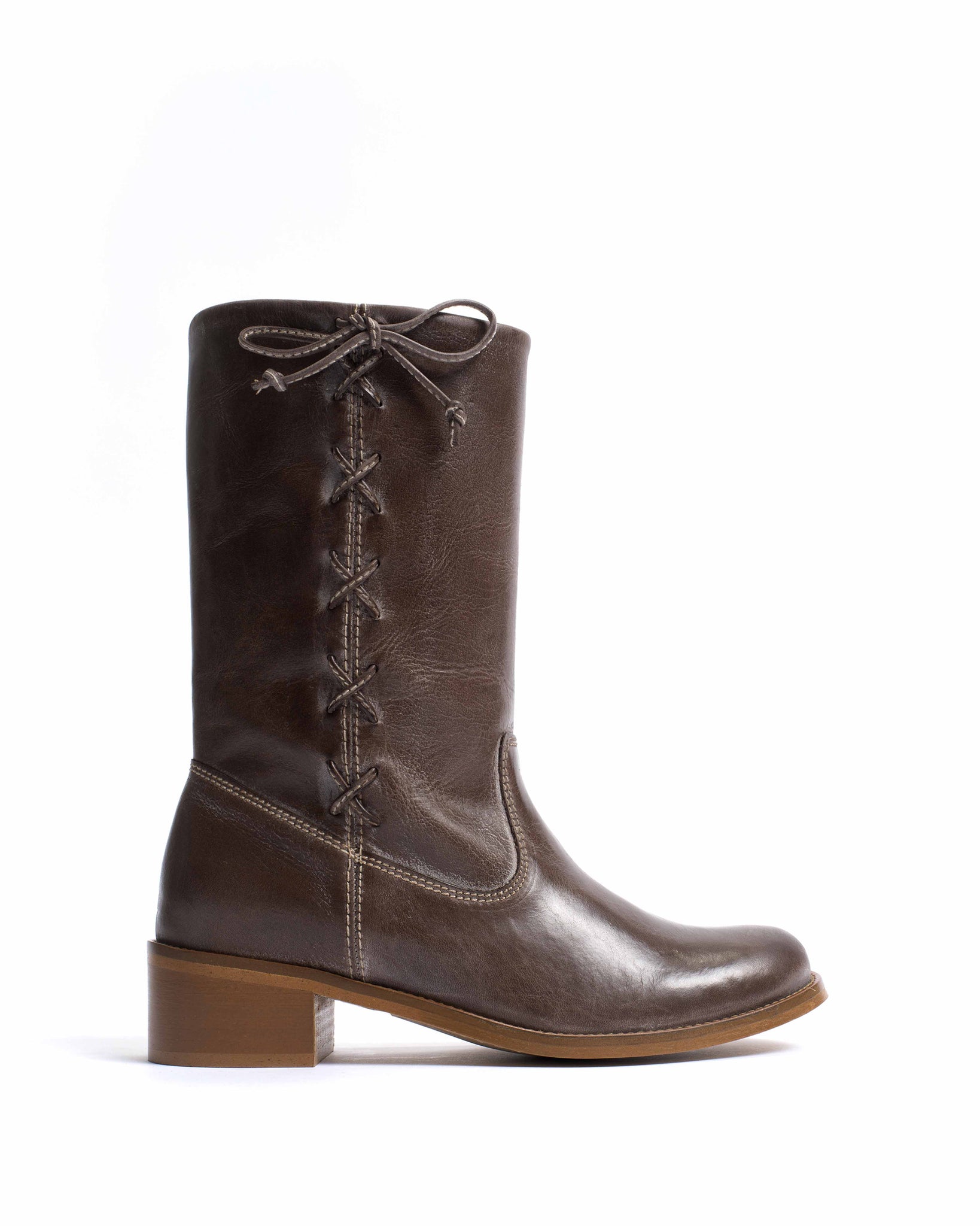 Dico Julia Laces Escovado Dark brown - Anonymous Copenhagen