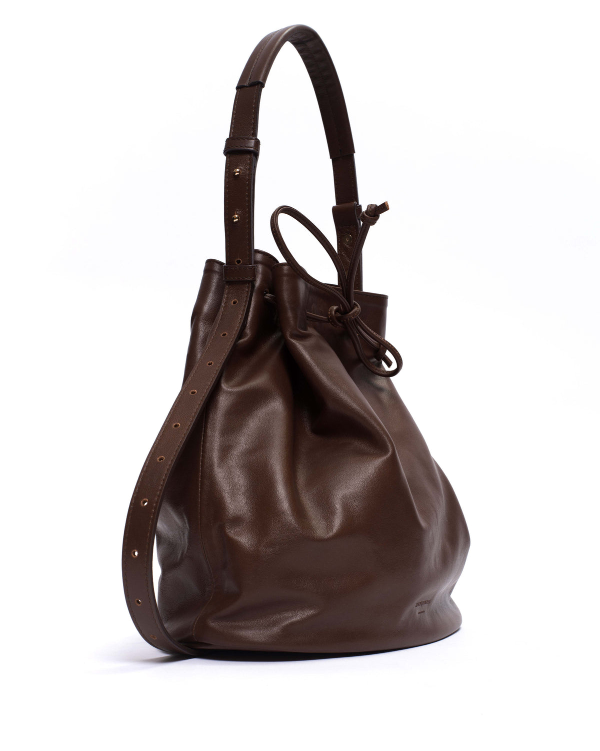 Kacey grand bucket bag Soft calf Chocolate