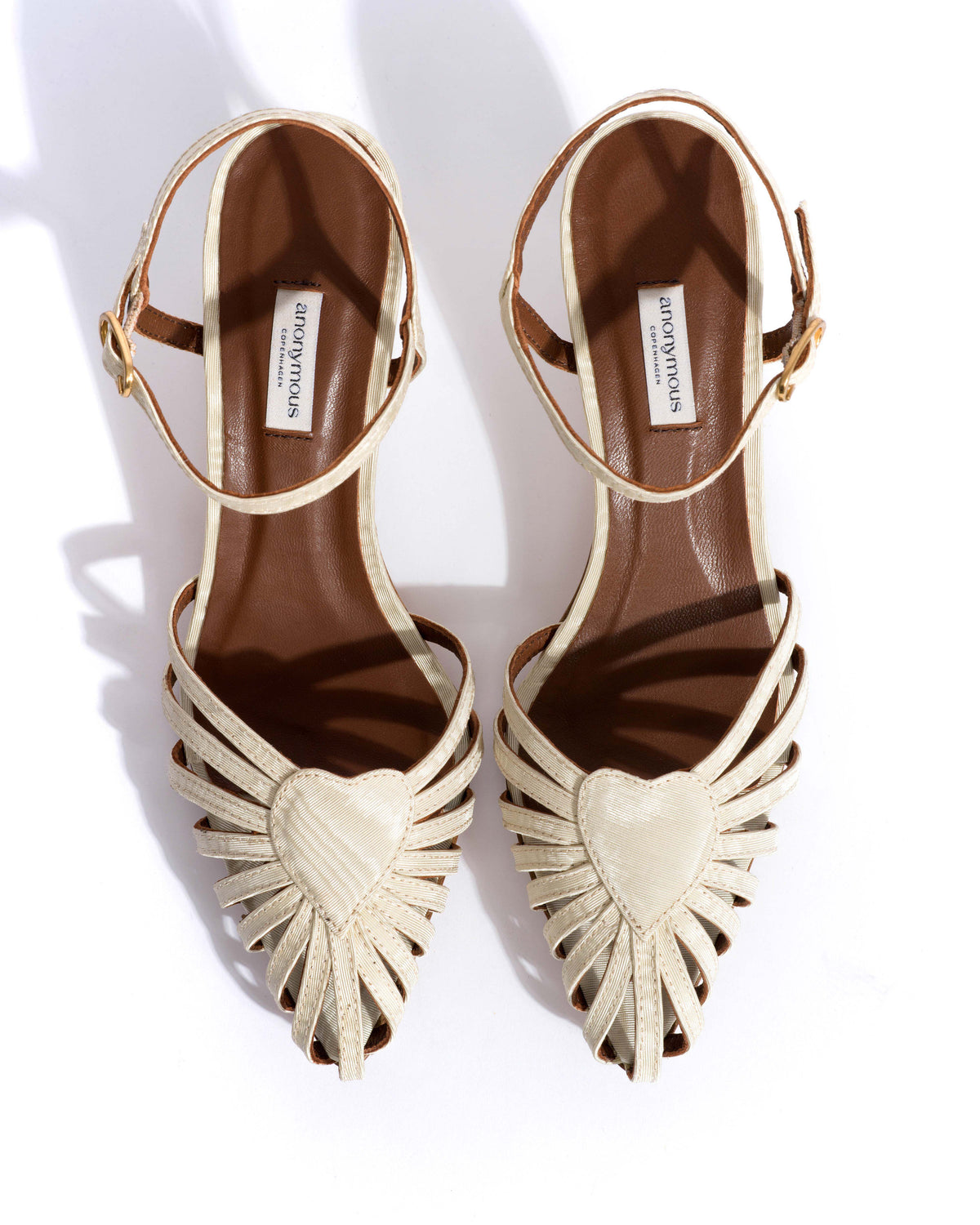 Keesha 55 Glossy moire Ivory