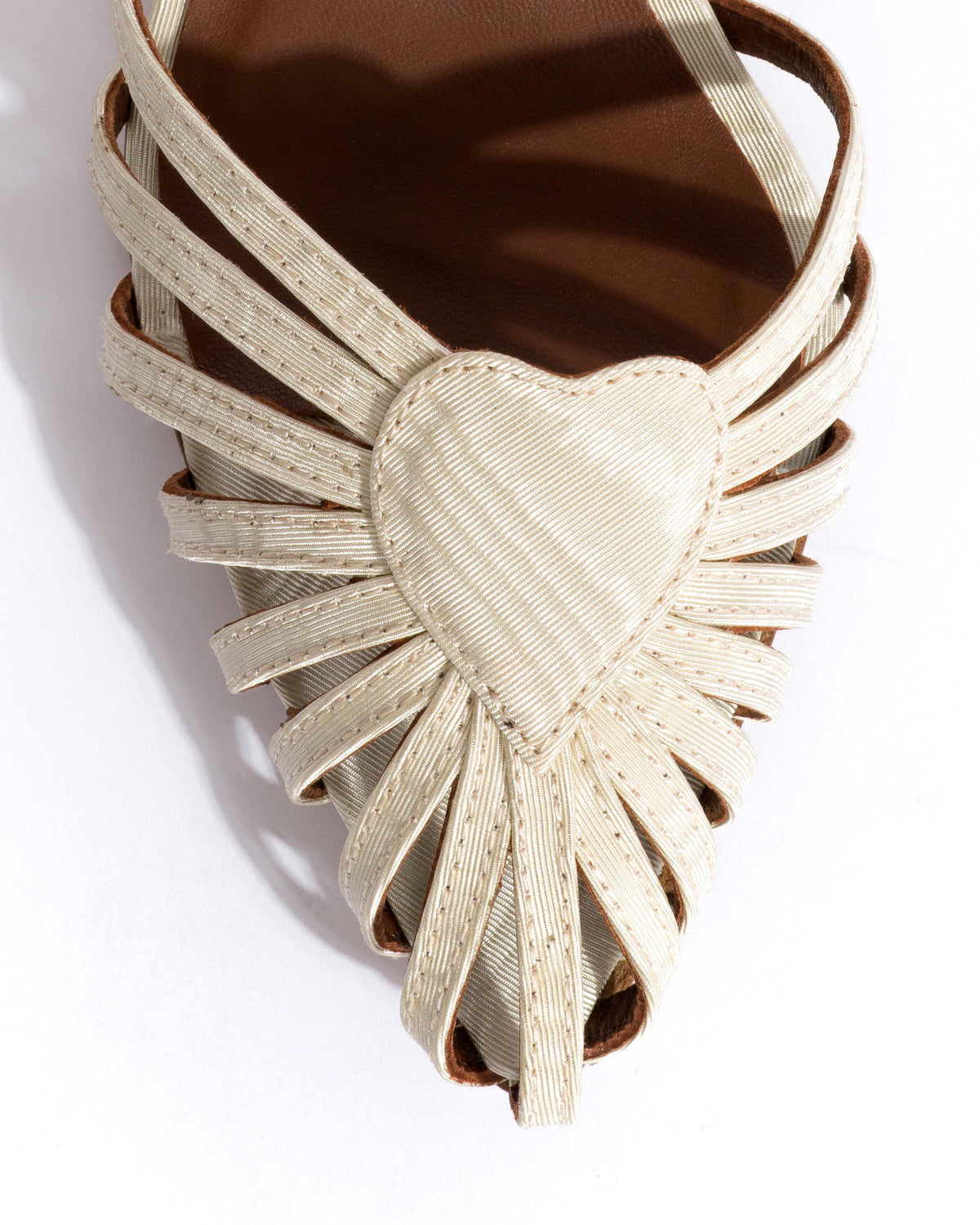 Keesha 55 Glossy moire Ivory