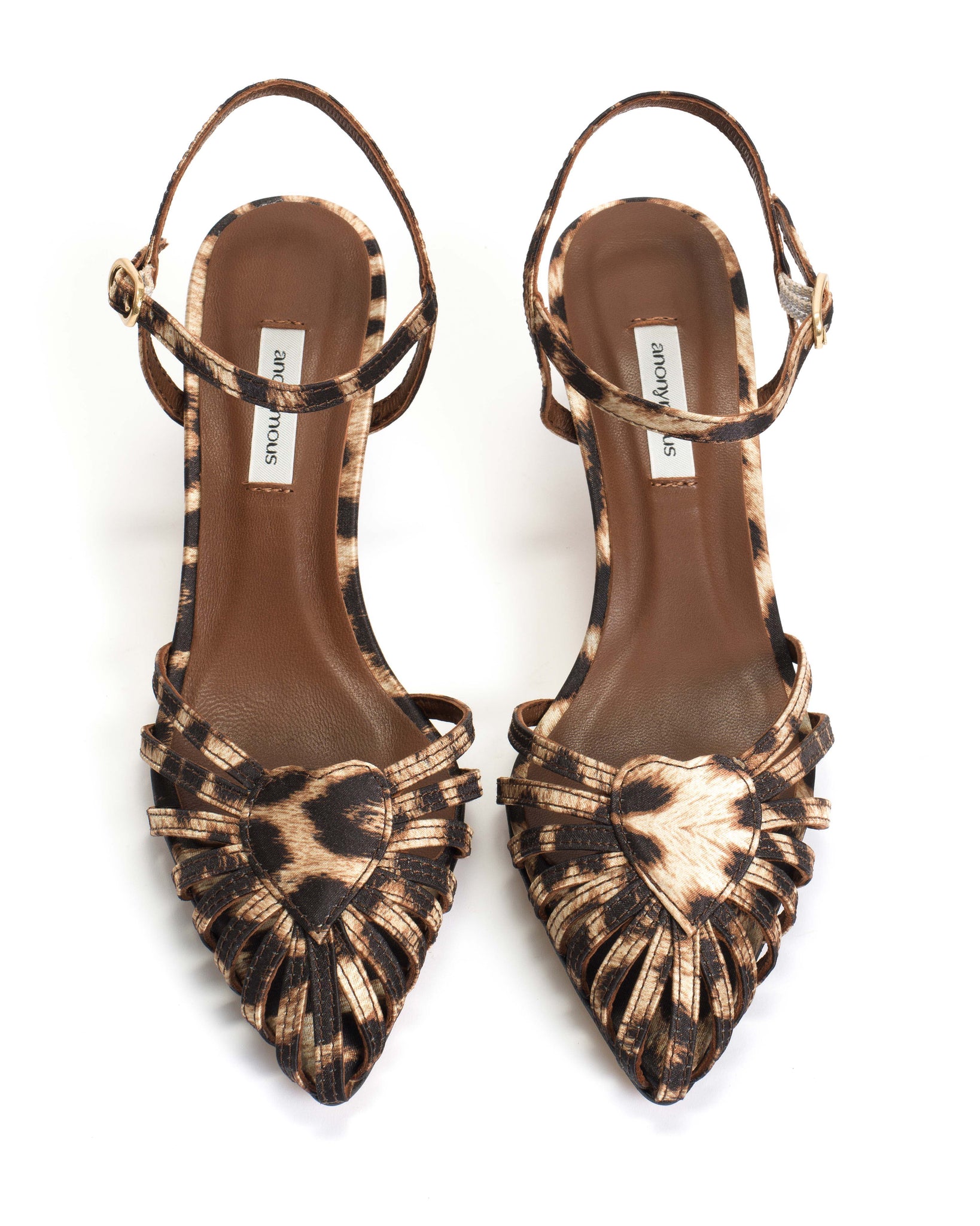 Keesha 55 Satin print Leopard - Anonymous Copenhagen