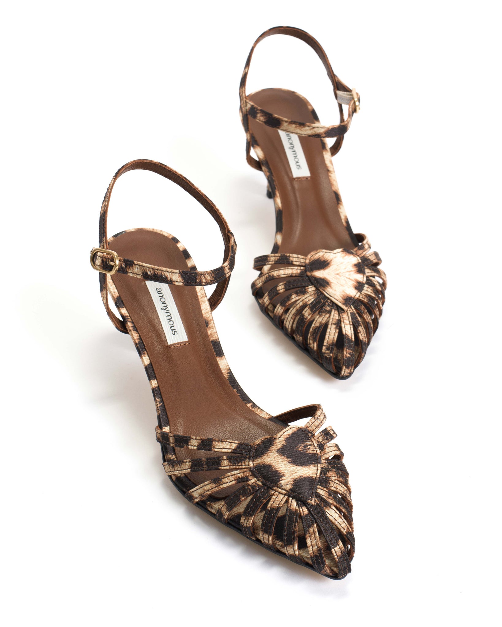 Keesha 55 Satin print Leopard - Anonymous Copenhagen