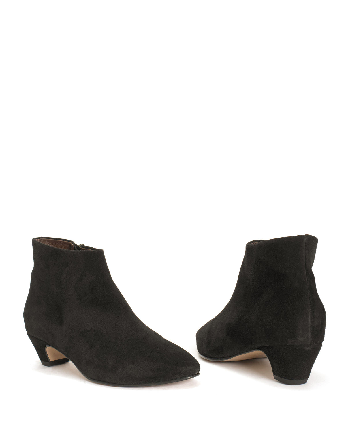 Kyra Calf suede Black