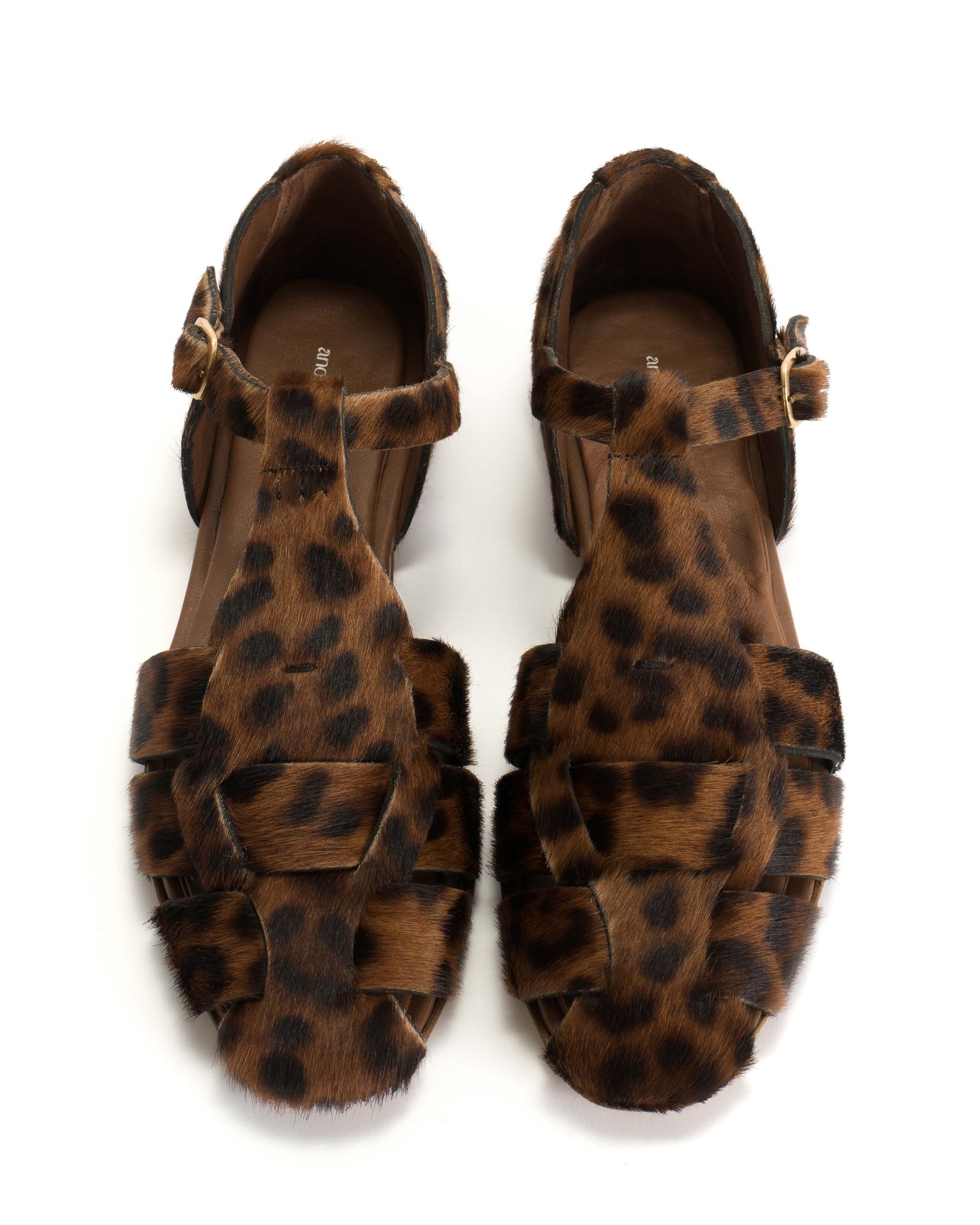 Lain flats Calf hair Leopard - Anonymous Copenhagen