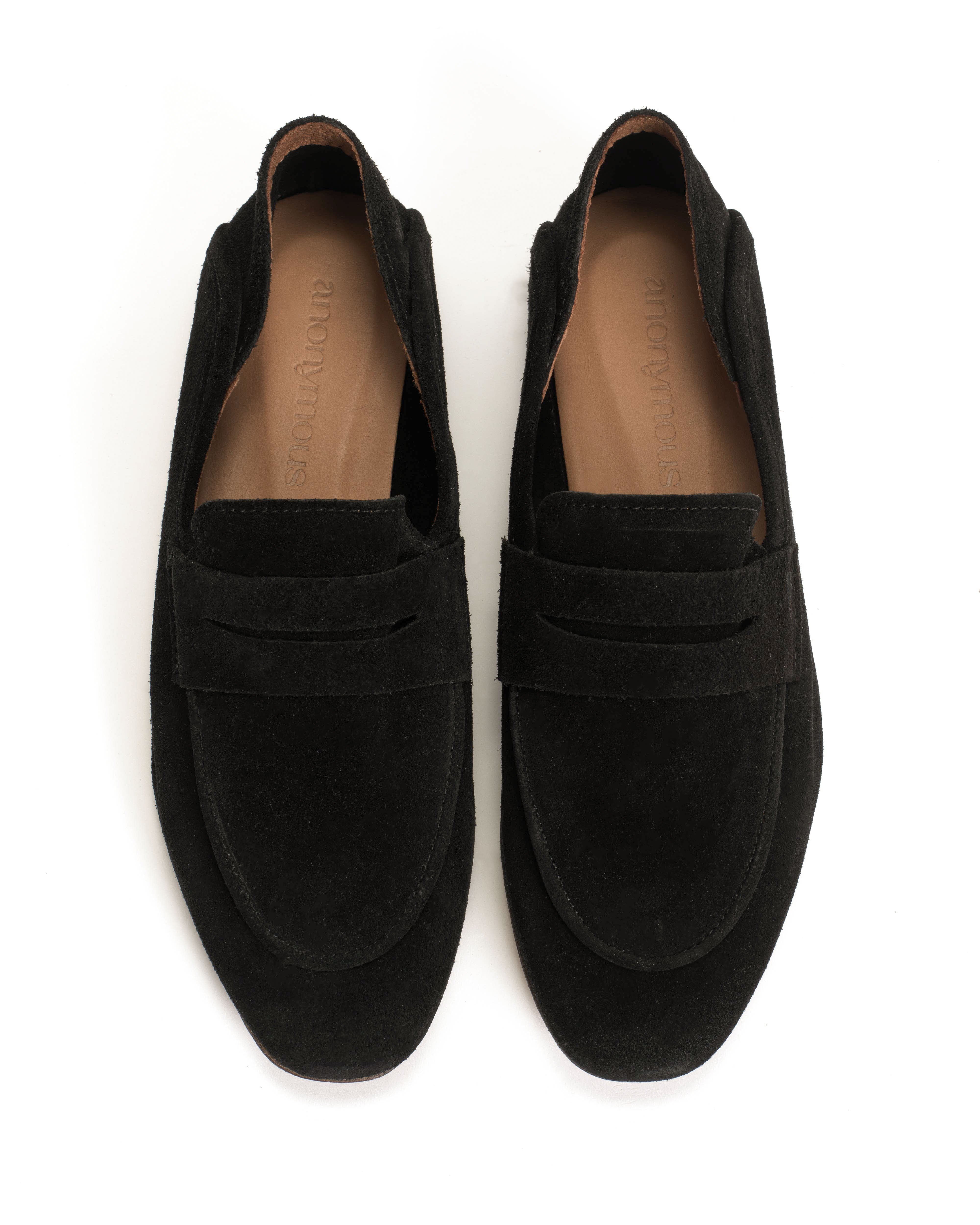 Lindsay Calf suede Black