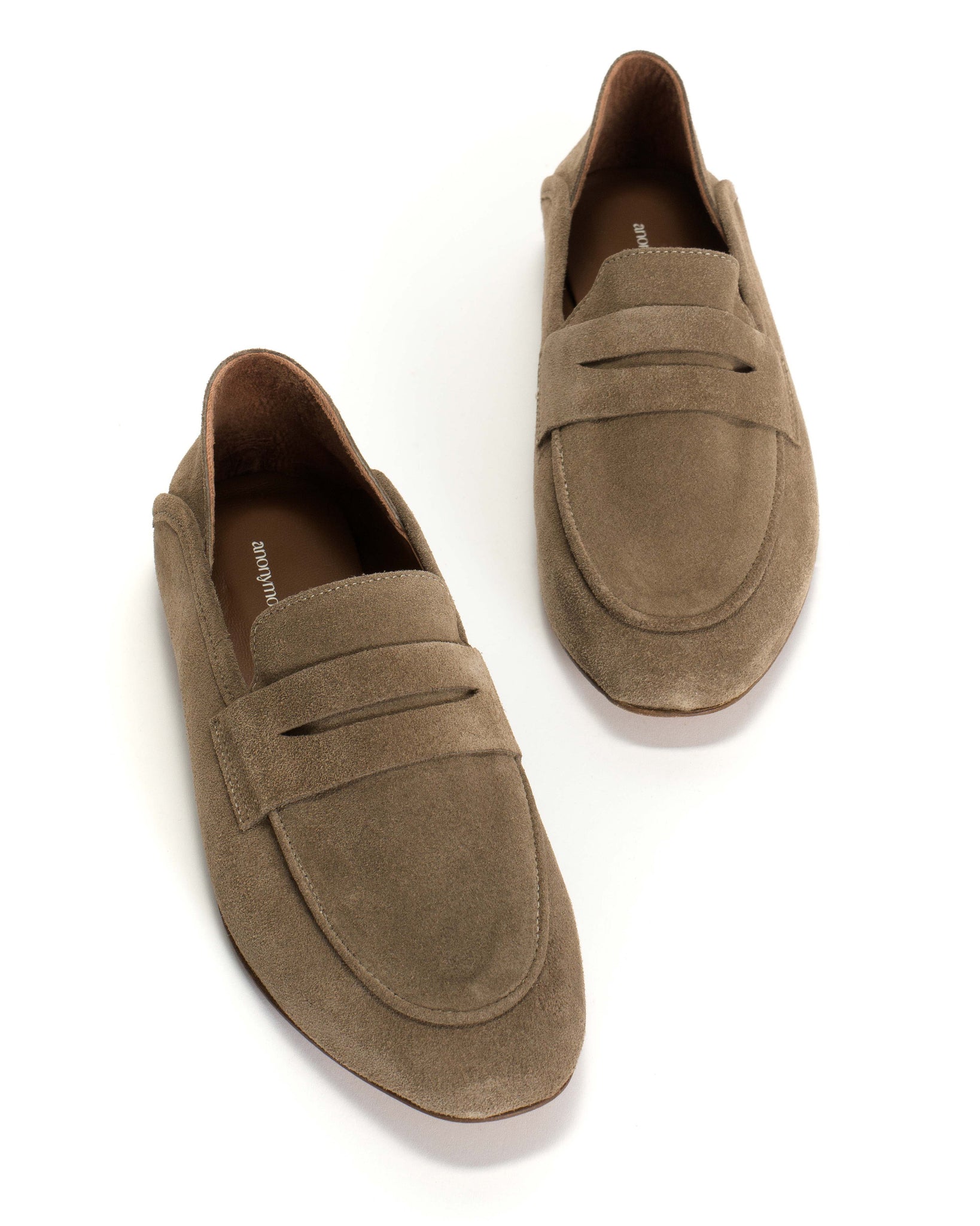 Lindsay Calf suede Mushroom - Anonymous Copenhagen