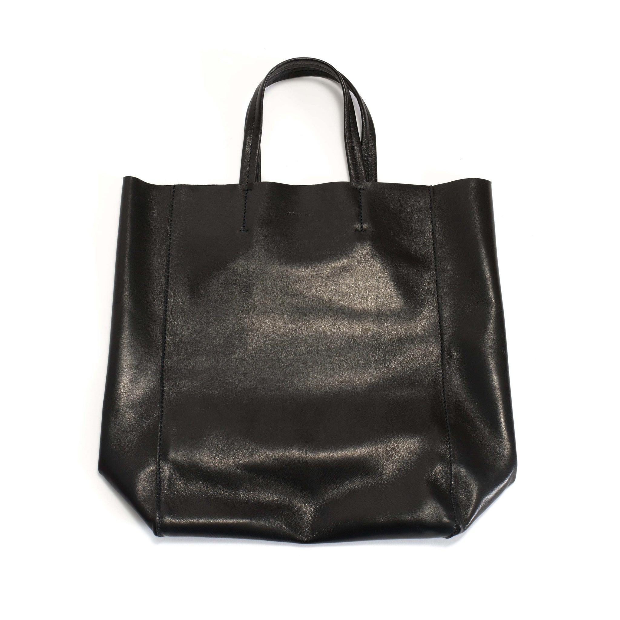 Linea shopper Shiny lamb Black - Anonymous Copenhagen