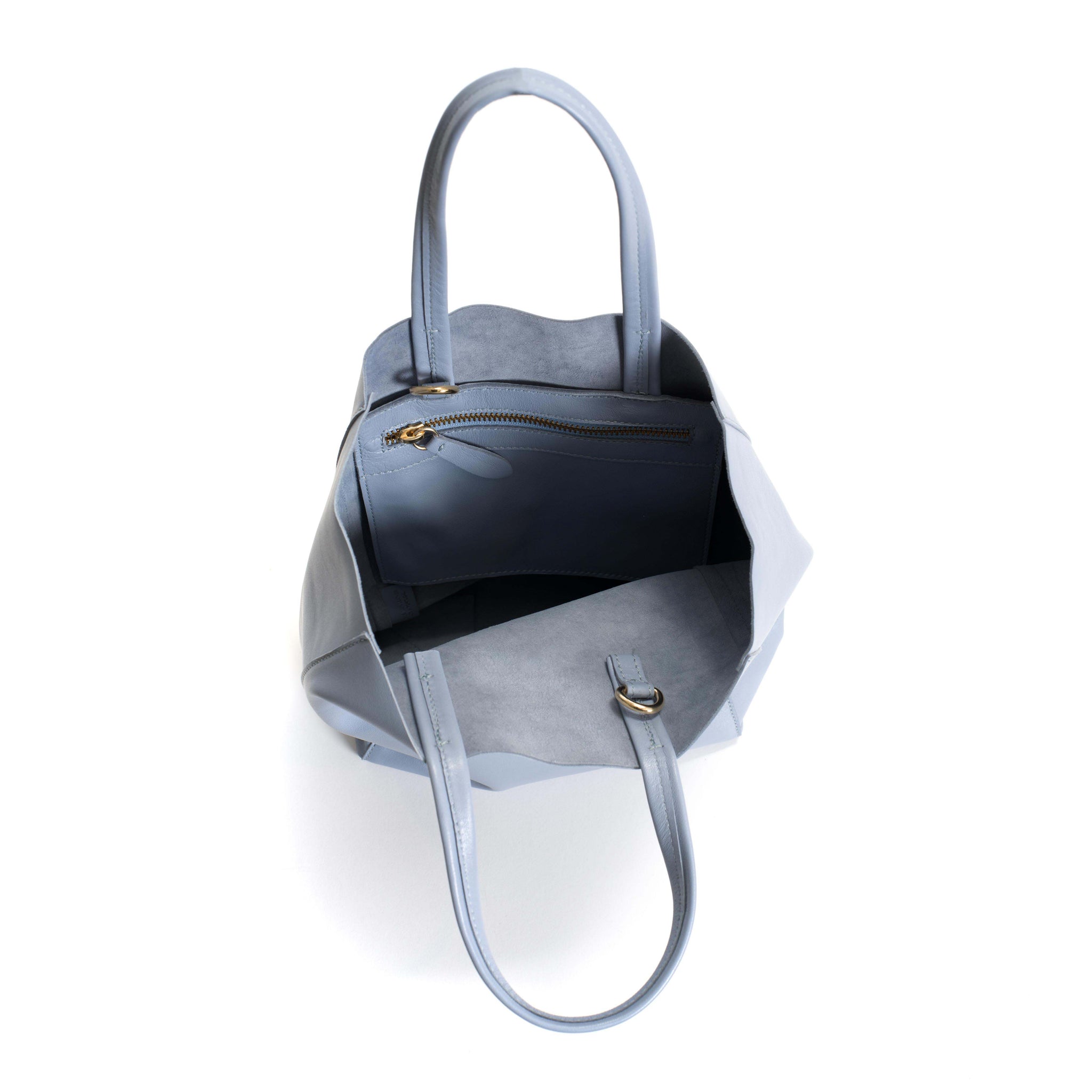 Linea shopper Shiny lamb Sky blue - Anonymous Copenhagen