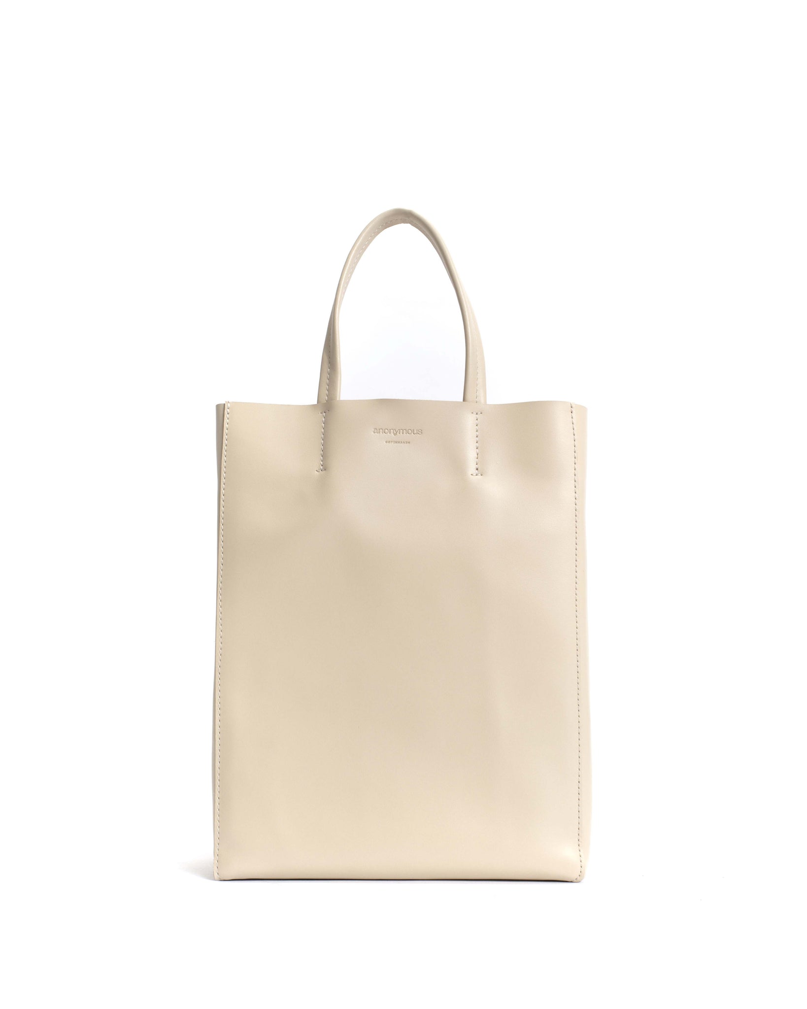 Linea shopper Soft calf White sand - Anonymous Copenhagen