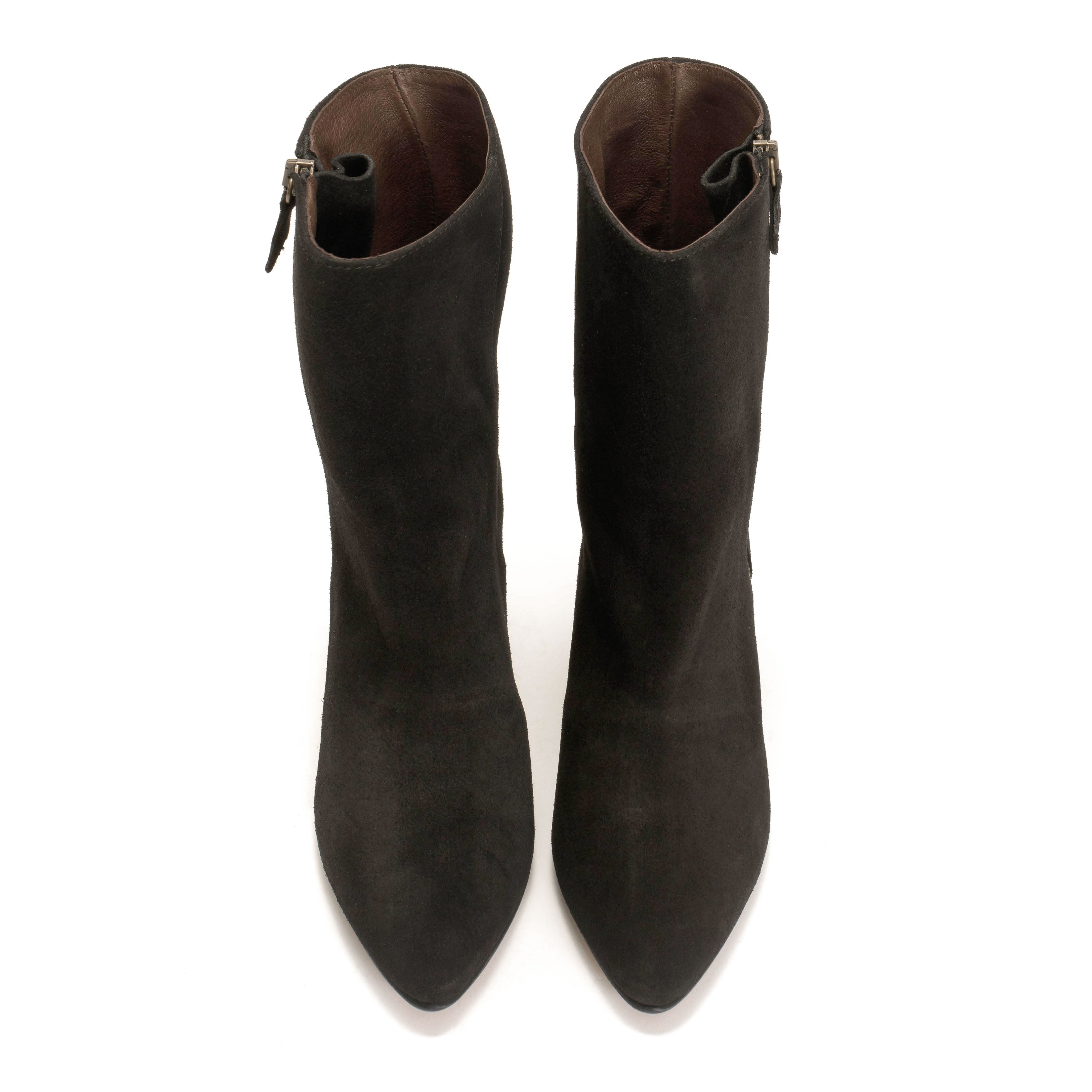 Livianna 50 stiletto Calf Suede Black