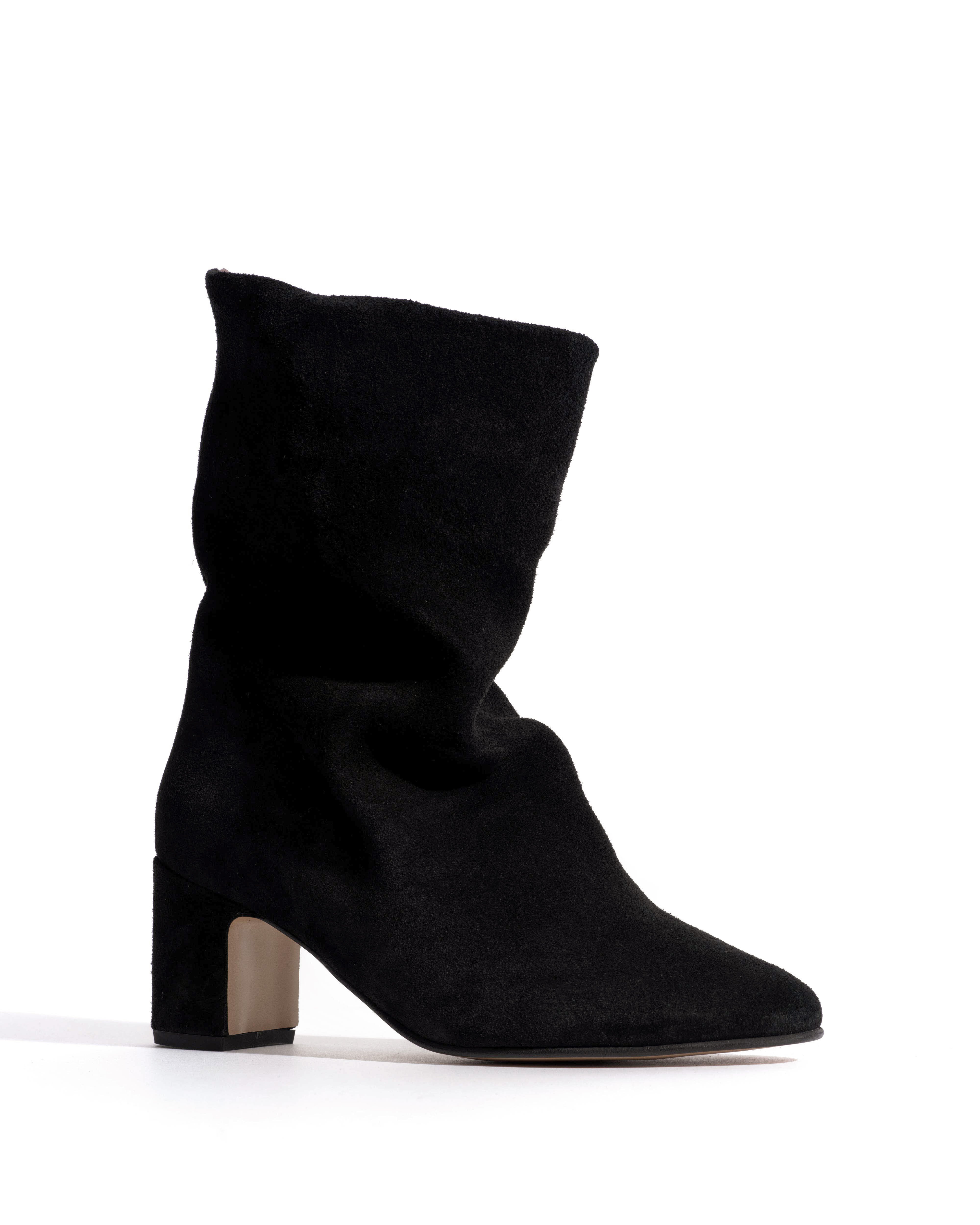 Lully 55 Calf suede Black