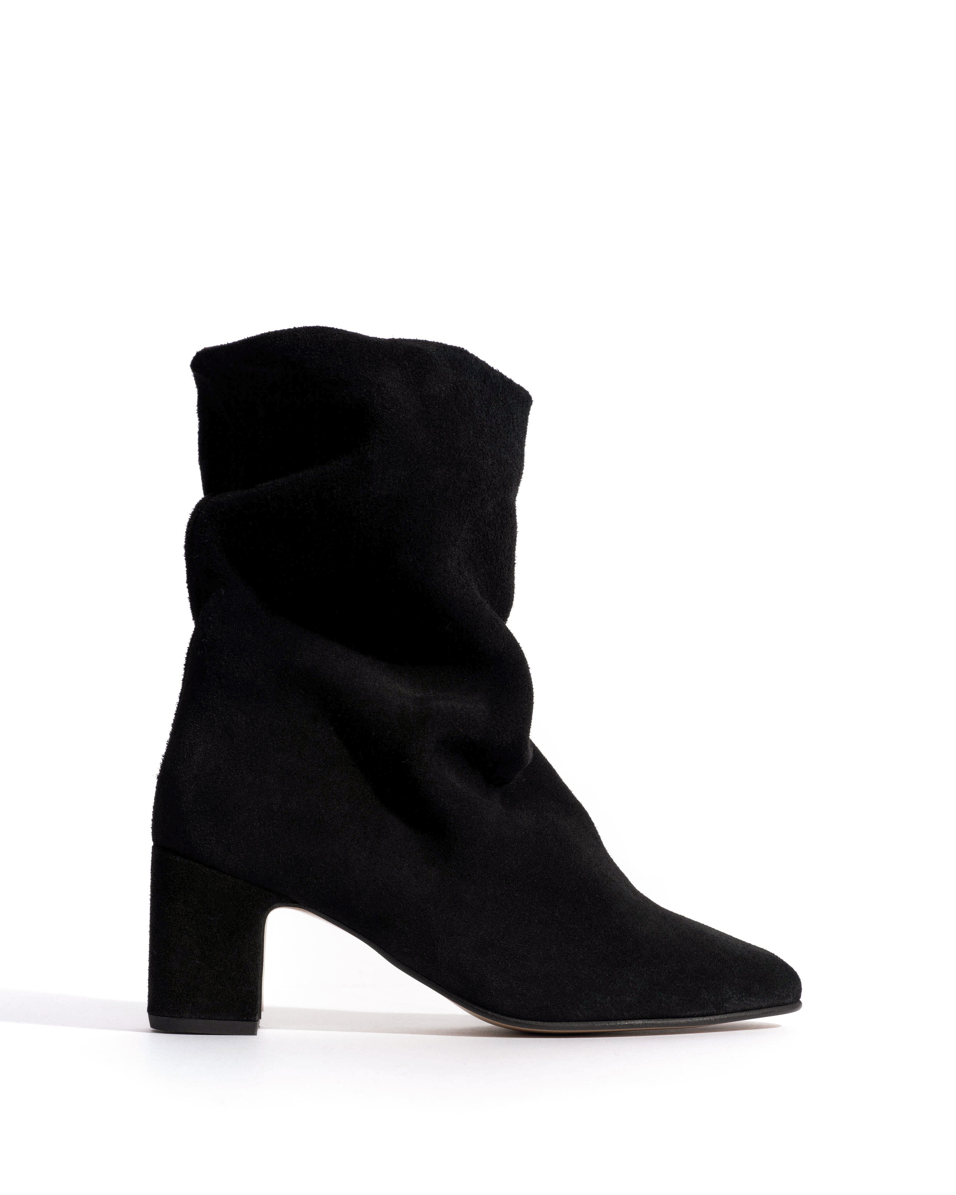 Lully 55 Calf suede Black