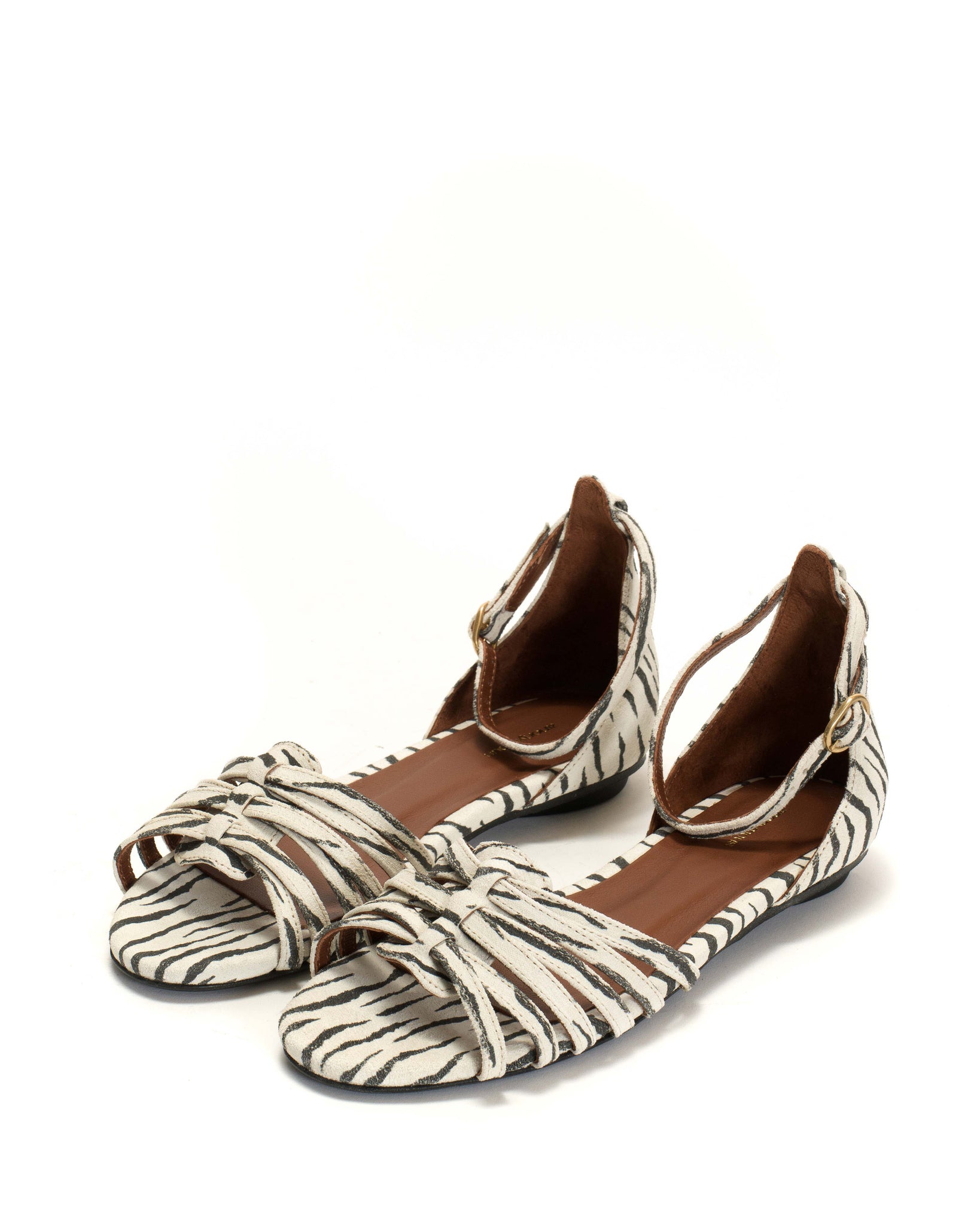 Mareike 10 Calf suede print Zebra - Anonymous Copenhagen