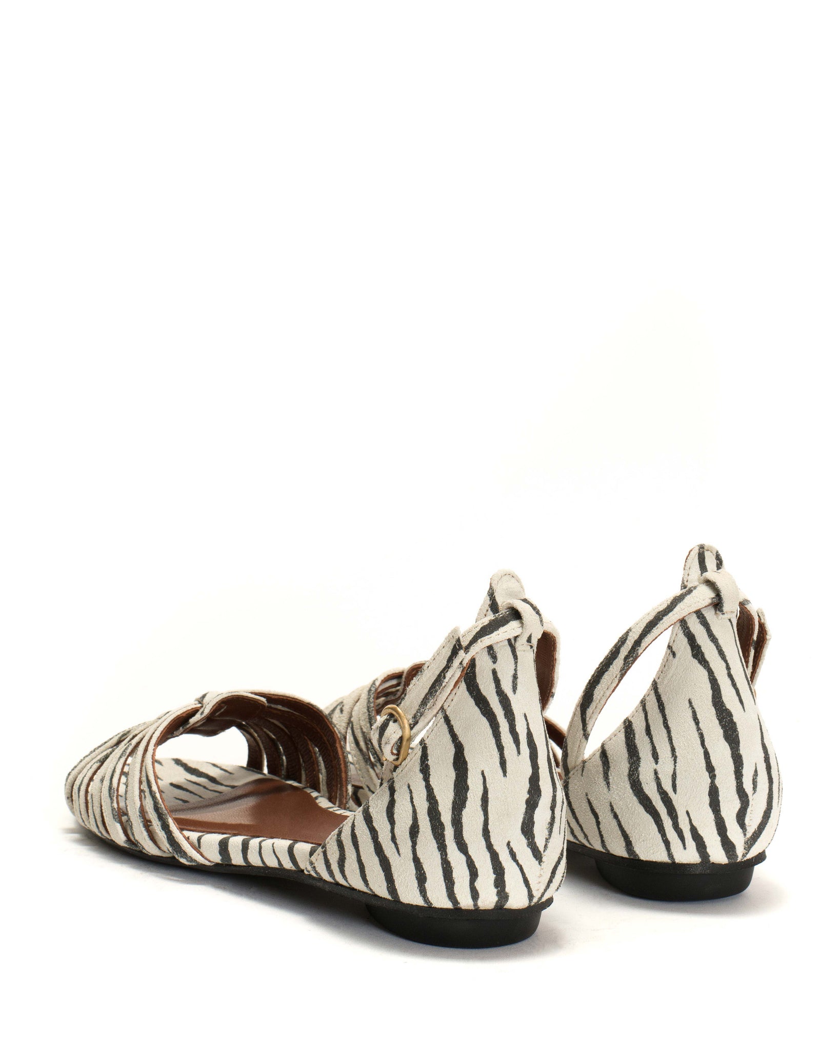 Mareike 10 Calf suede print Zebra - Anonymous Copenhagen