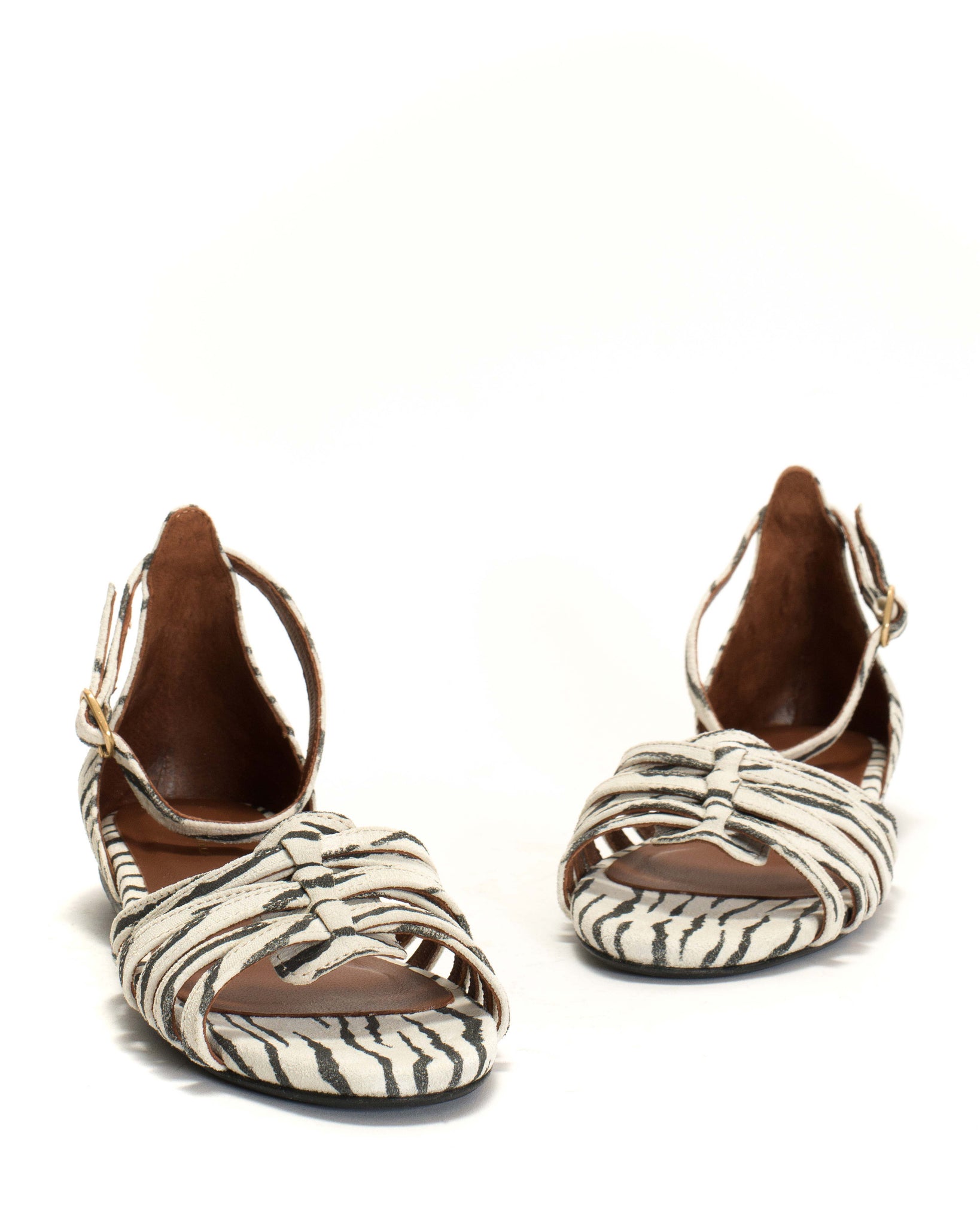 Mareike 10 Calf suede print Zebra - Anonymous Copenhagen