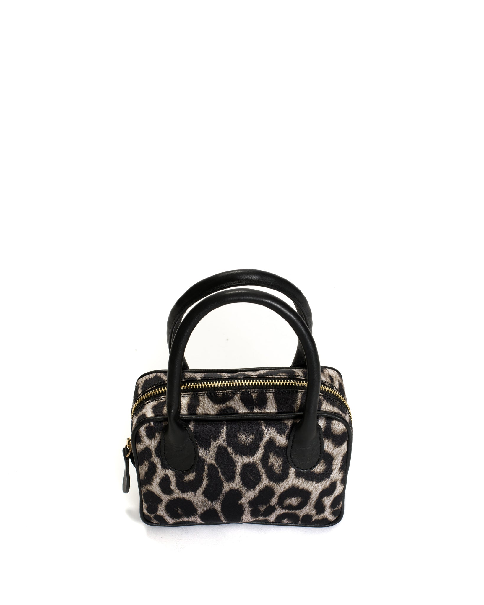 Mini Satin print Snow leopard - Anonymous Copenhagen