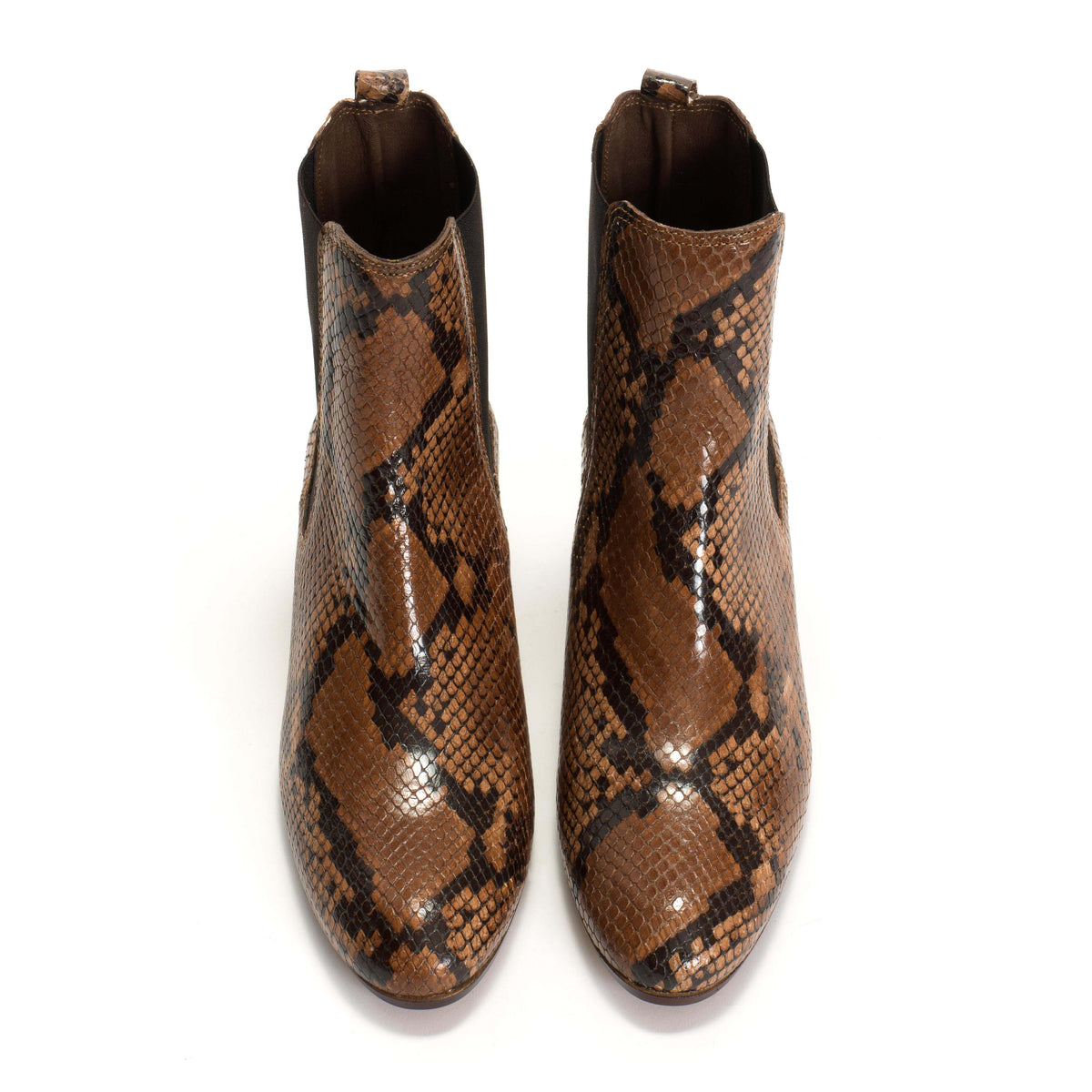 Niabella Snake calf Hazelnut