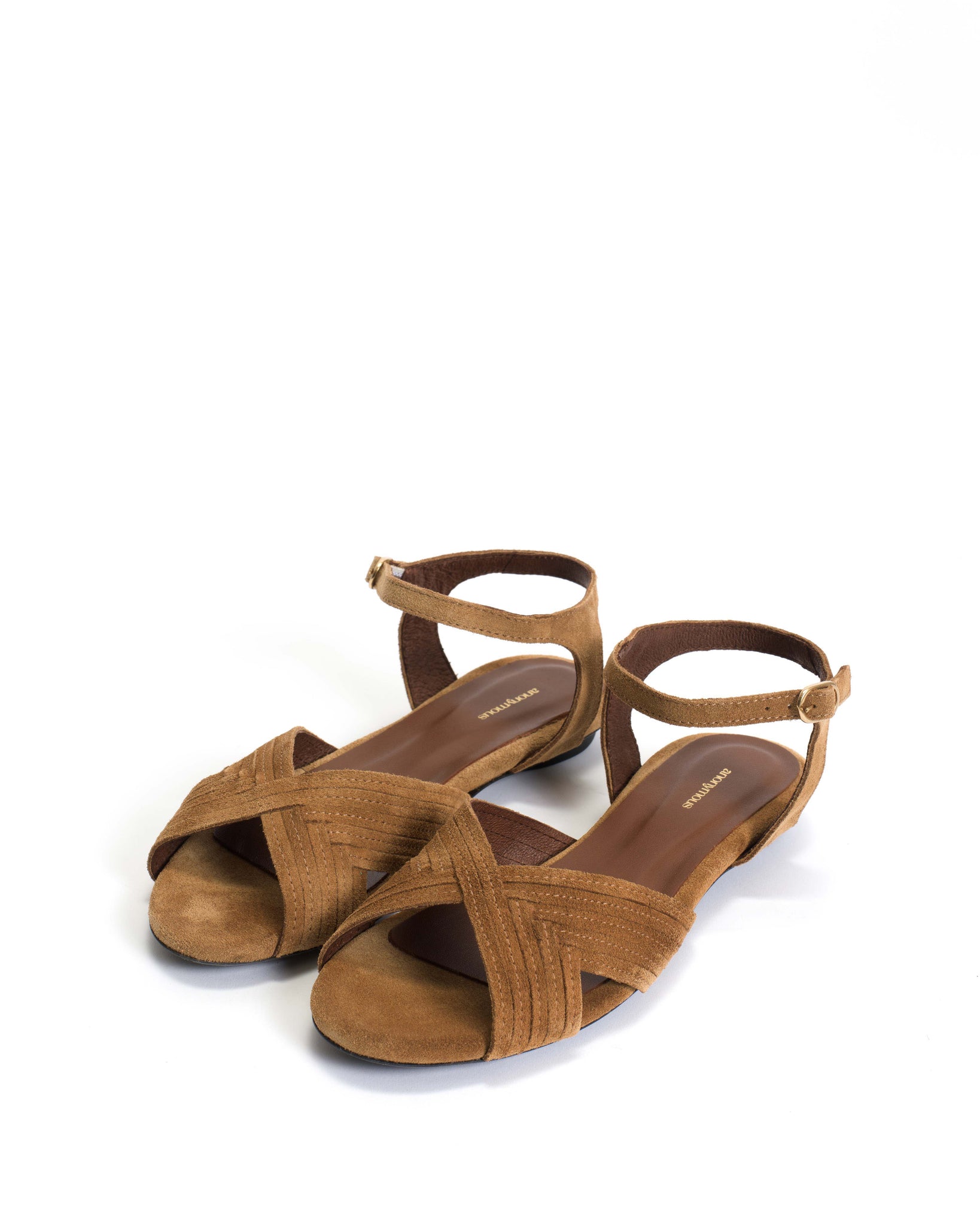 Niabi 10 Calf suede Bamboo brown - Anonymous Copenhagen