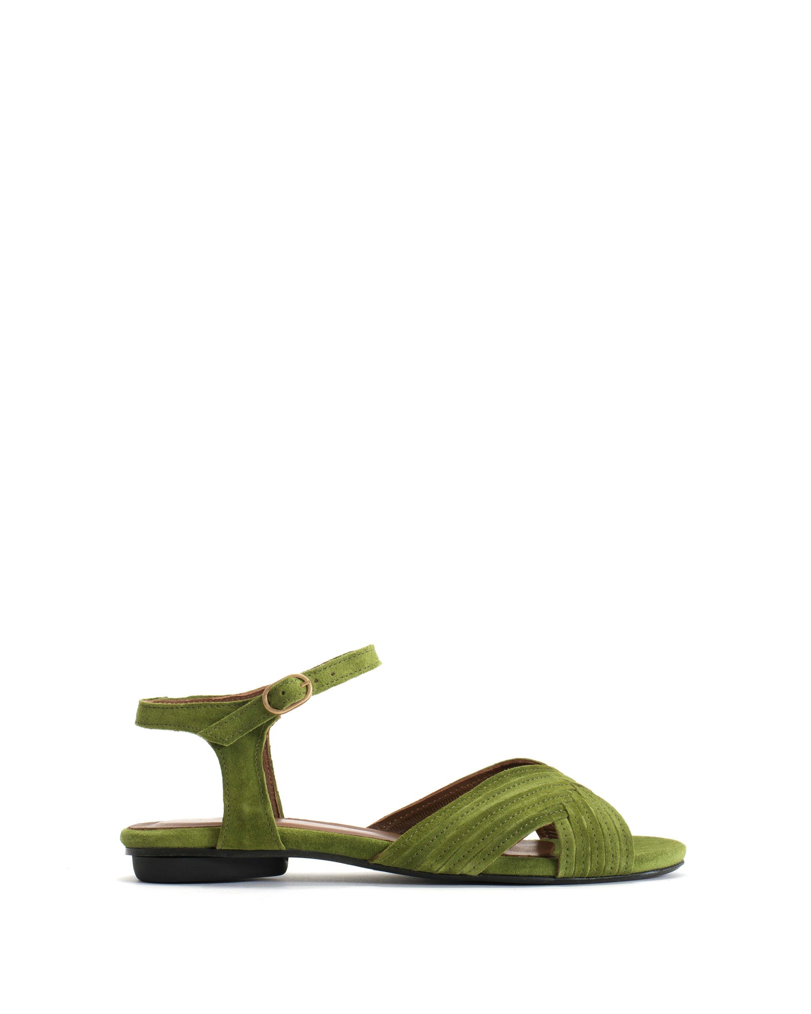 Niabi 10 Calf suede Grass green - Anonymous Copenhagen