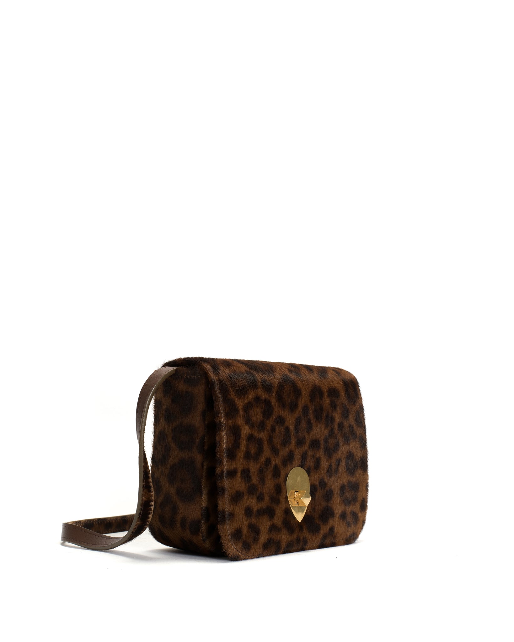 Nielle crossover bag Calf hair Leopard - Anonymous Copenhagen