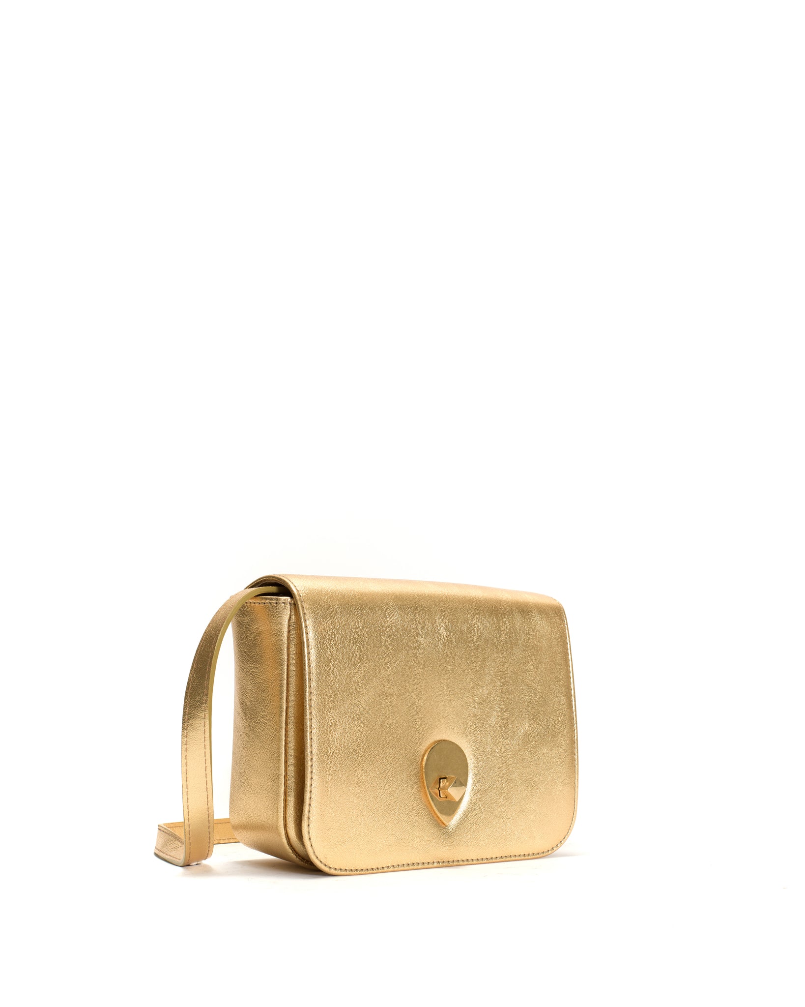 Nielle crossover bag Metallic goat Gold - Anonymous Copenhagen