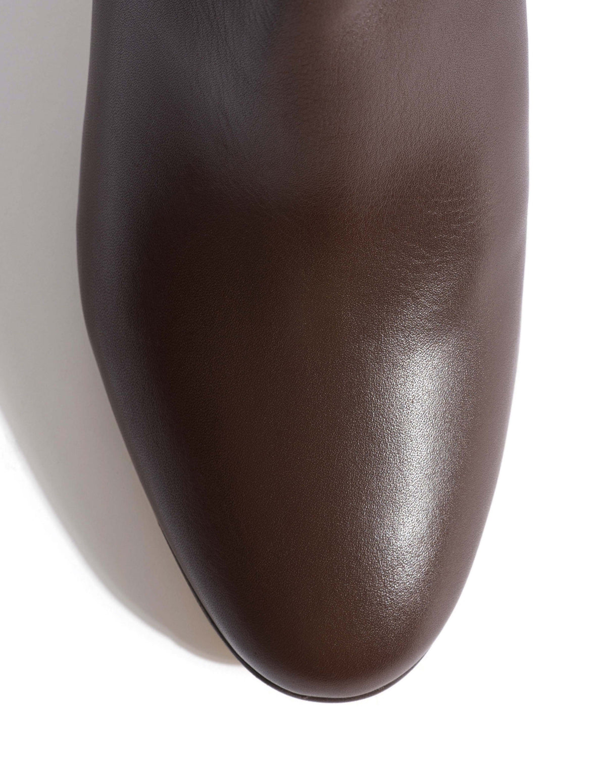 Cacha 55 stacked Soft calf Chocolate