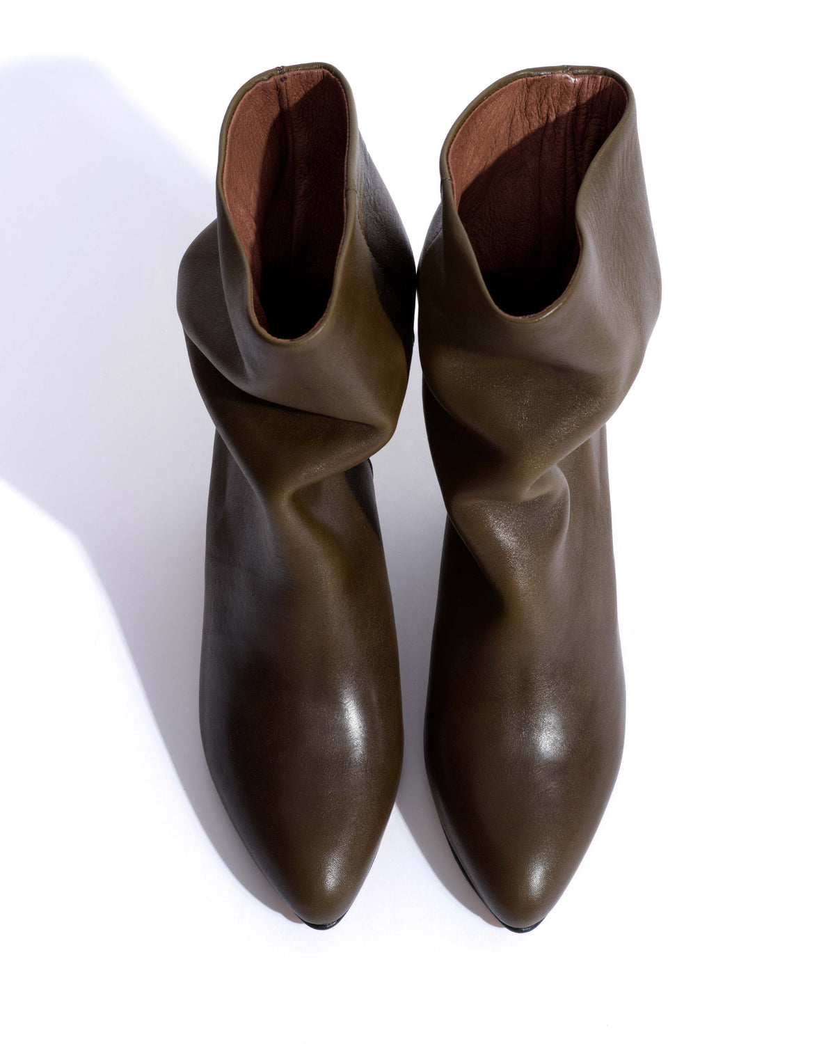 Vully 50 triangle Vegetal soft calf Forrest green
