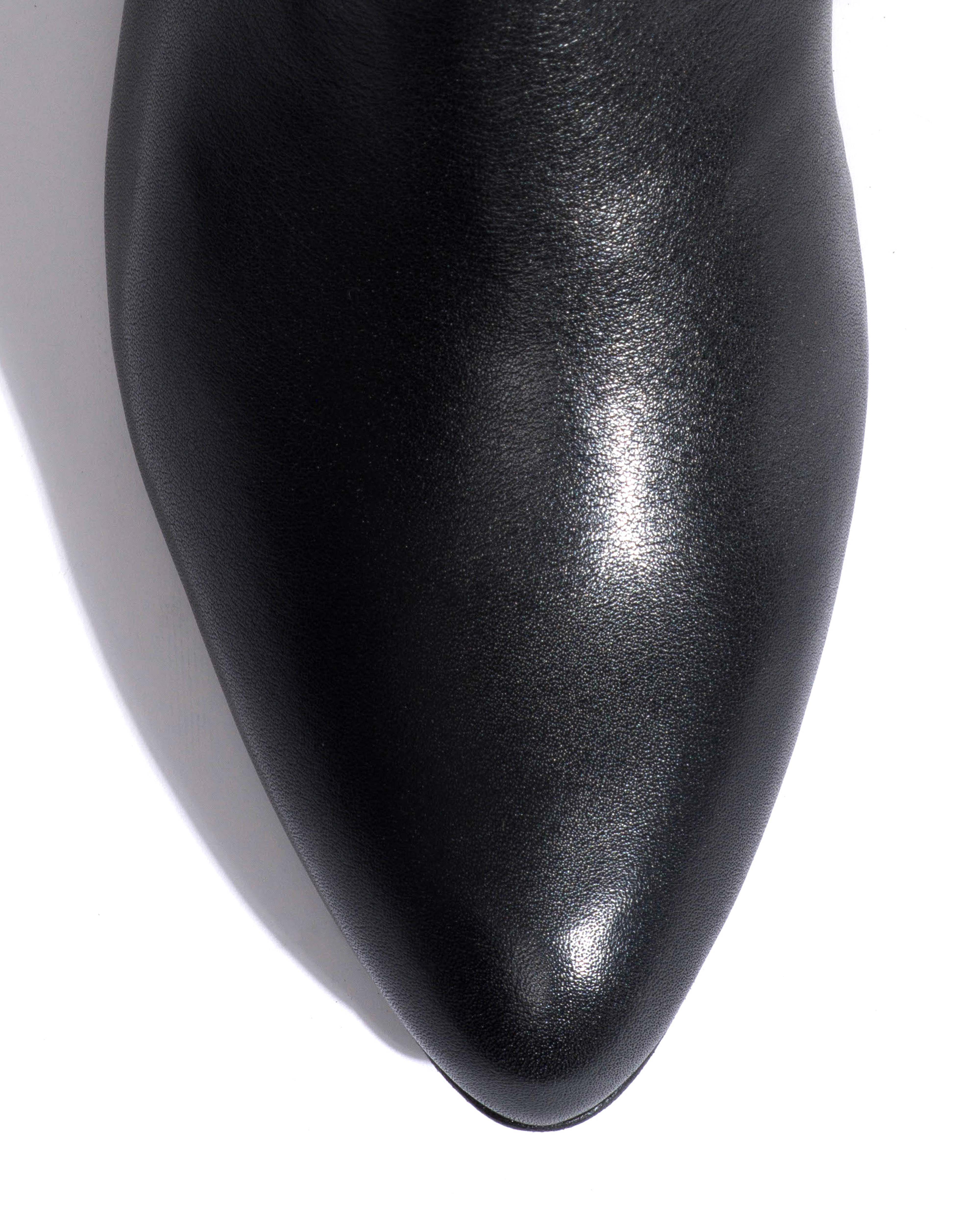 Jadah 20 Soft calf & suede leather Black