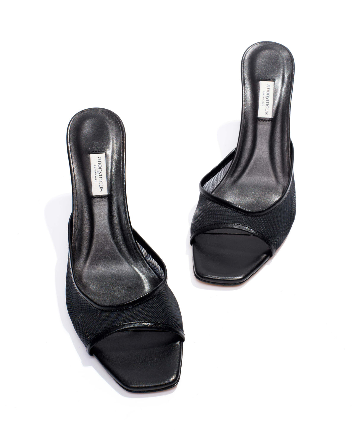 Mazy 75 mesh Shiny lamb & mesh Black
