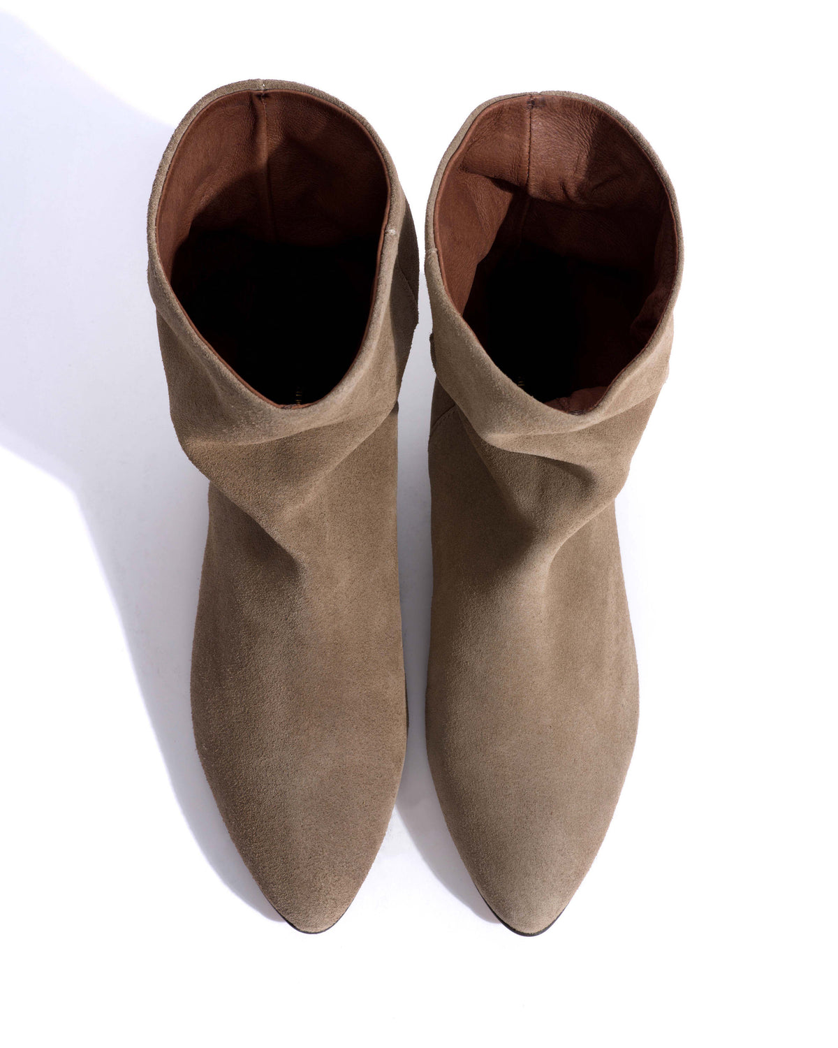 Vully 20 Calf suede Mushroom