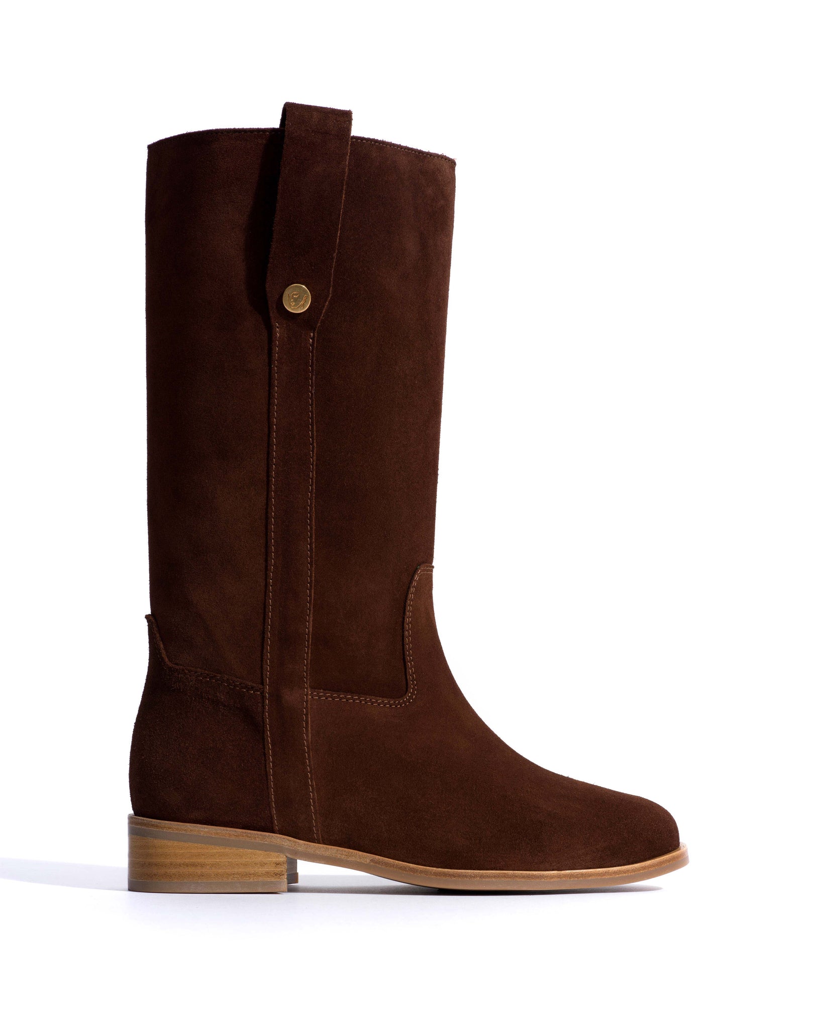 Brinesh Calf suede Chocolate - Anonymous Copenhagen High shaft boots