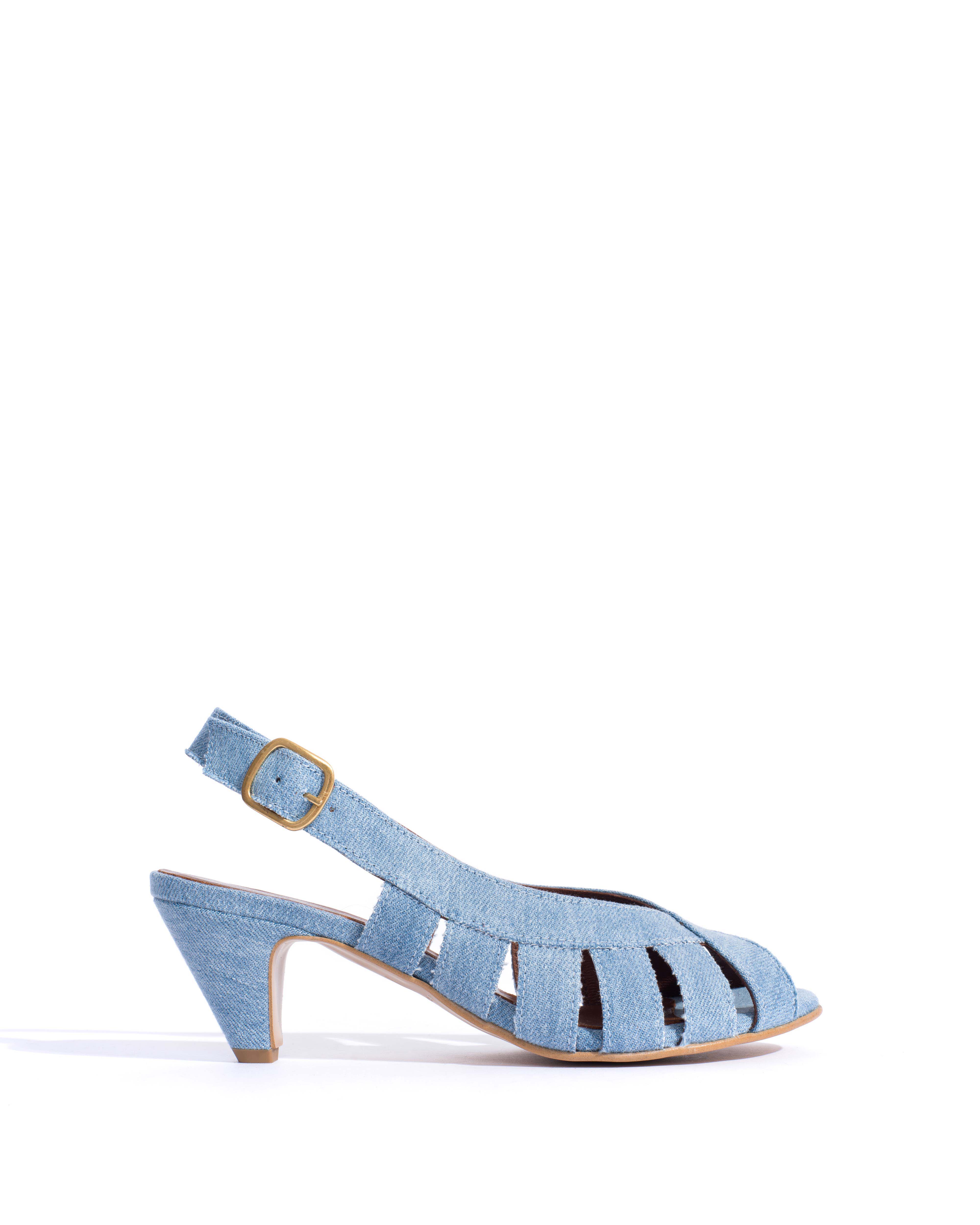 Sophie 50 stiletto Denim Washed blue