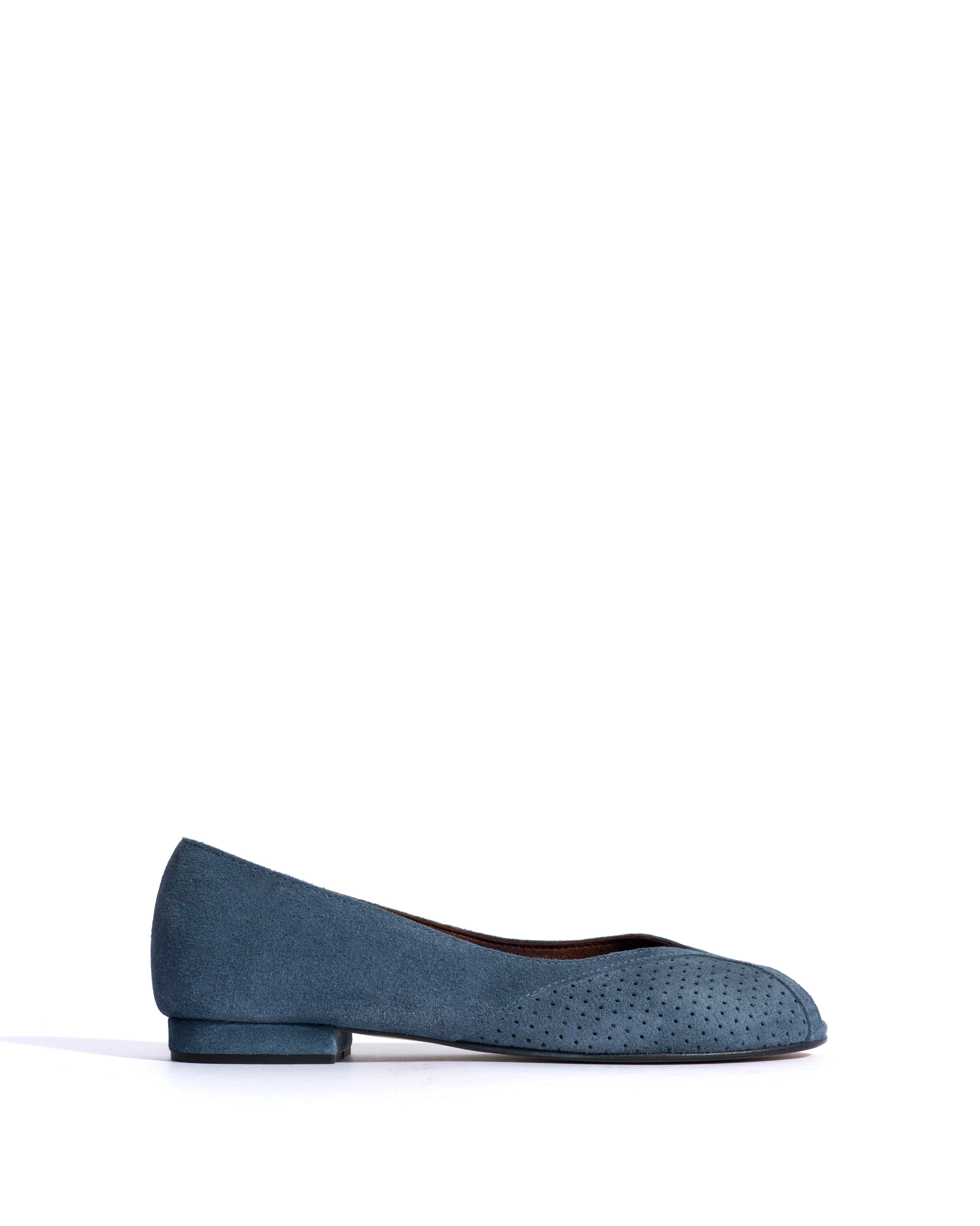 Tiffy Calf suede Denim blue