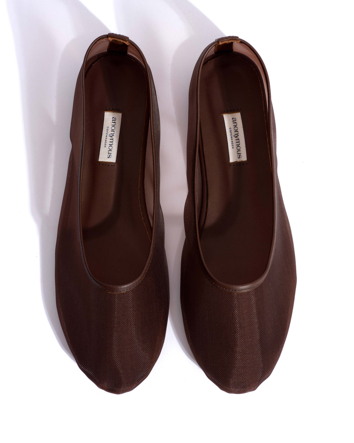 Sacha mesh Shiny lamb & mesh Chocolate