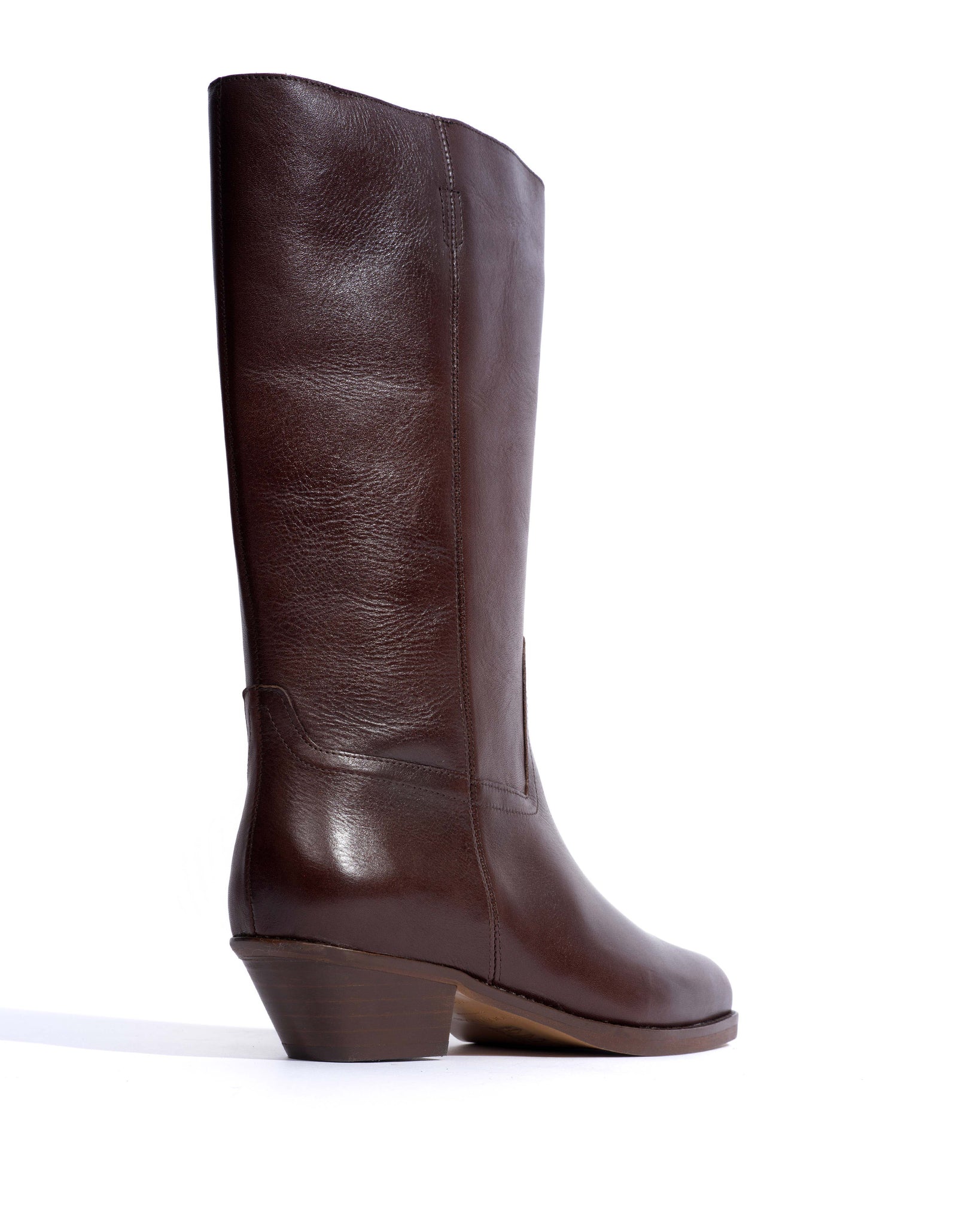 Tarisha Vegetal soft calf Coffee brown - Anonymous Copenhagen High shaft boots