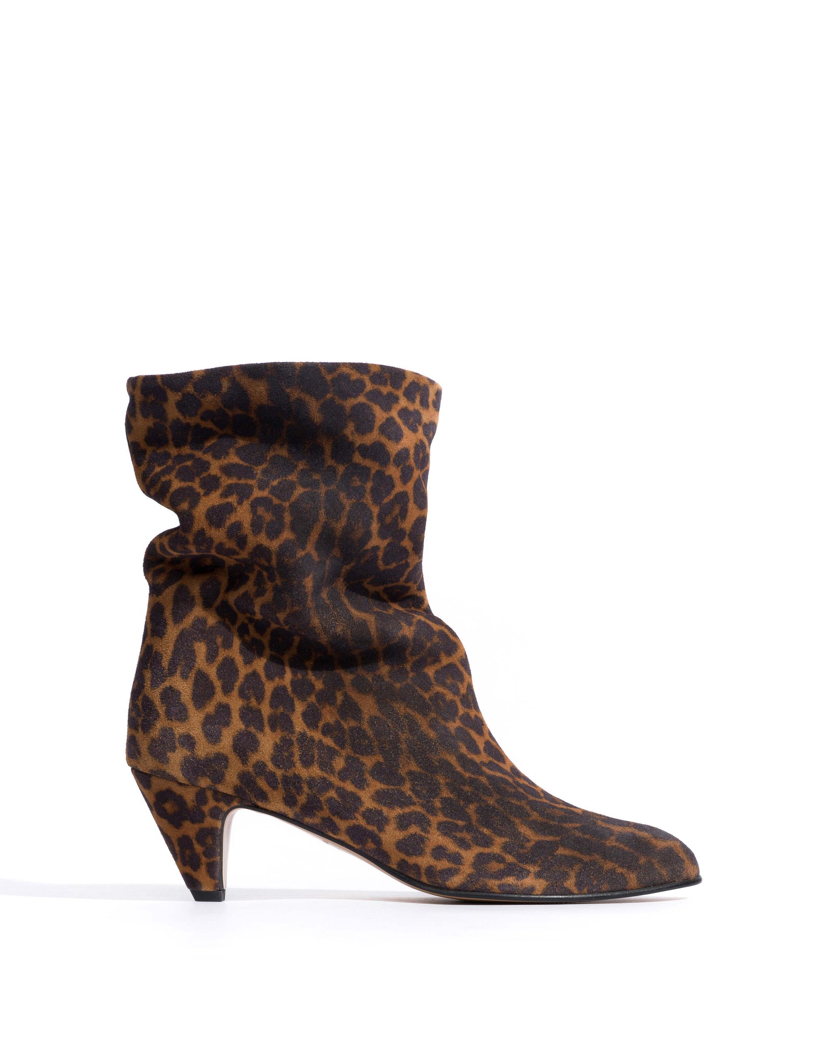 Vully 50 Stiletto Calf suede print Leopard - Anonymous Copenhagen Ankle boots