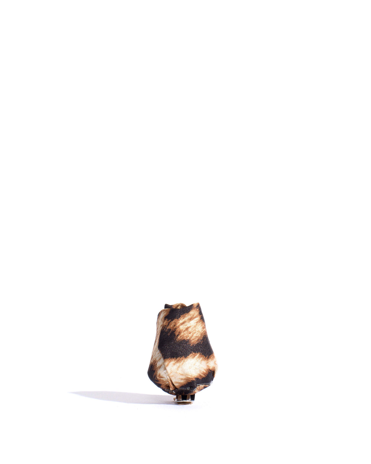 Tulip shoe clip Satin print Leopard