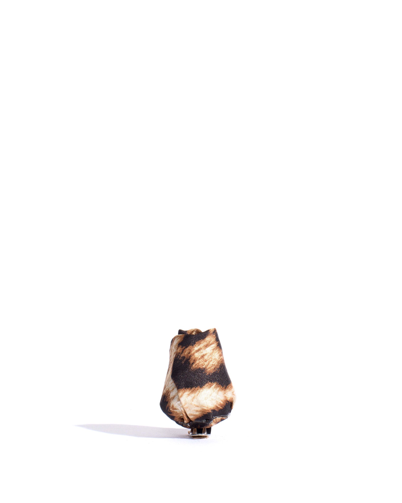 Tulip shoe clip Satin print Leopard - Anonymous Copenhagen Hair