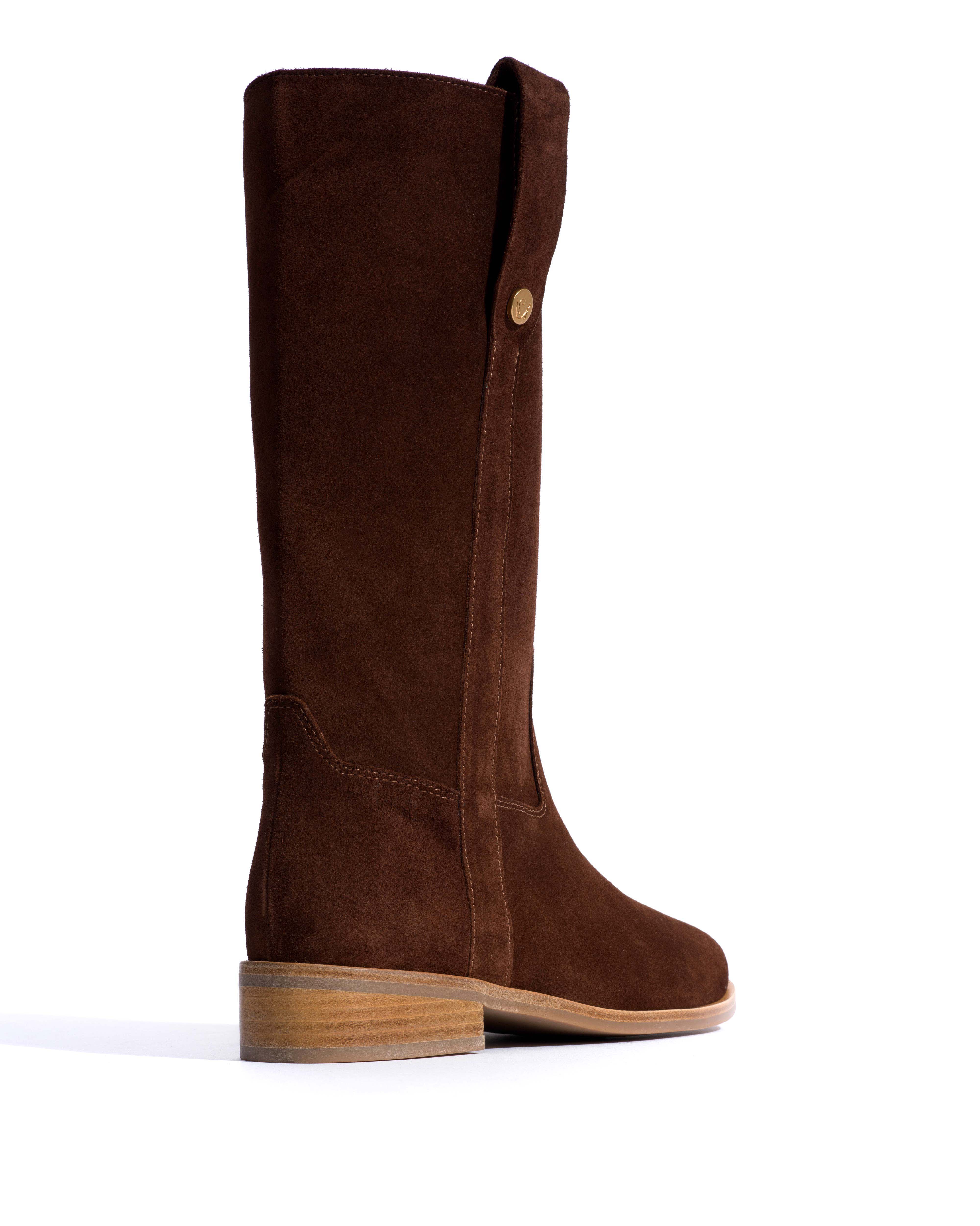 Brinesh Calf suede Chocolate