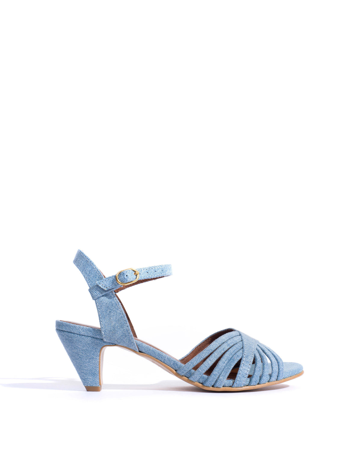 Hermine 50 stiletto Denim Washed blue